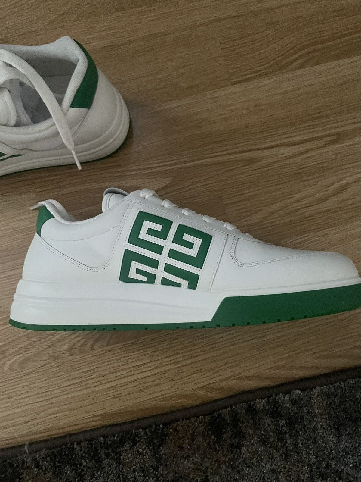 Givenchy G4 Leather low sneakers Size US 12 / EU 45 - 6 Thumbnail