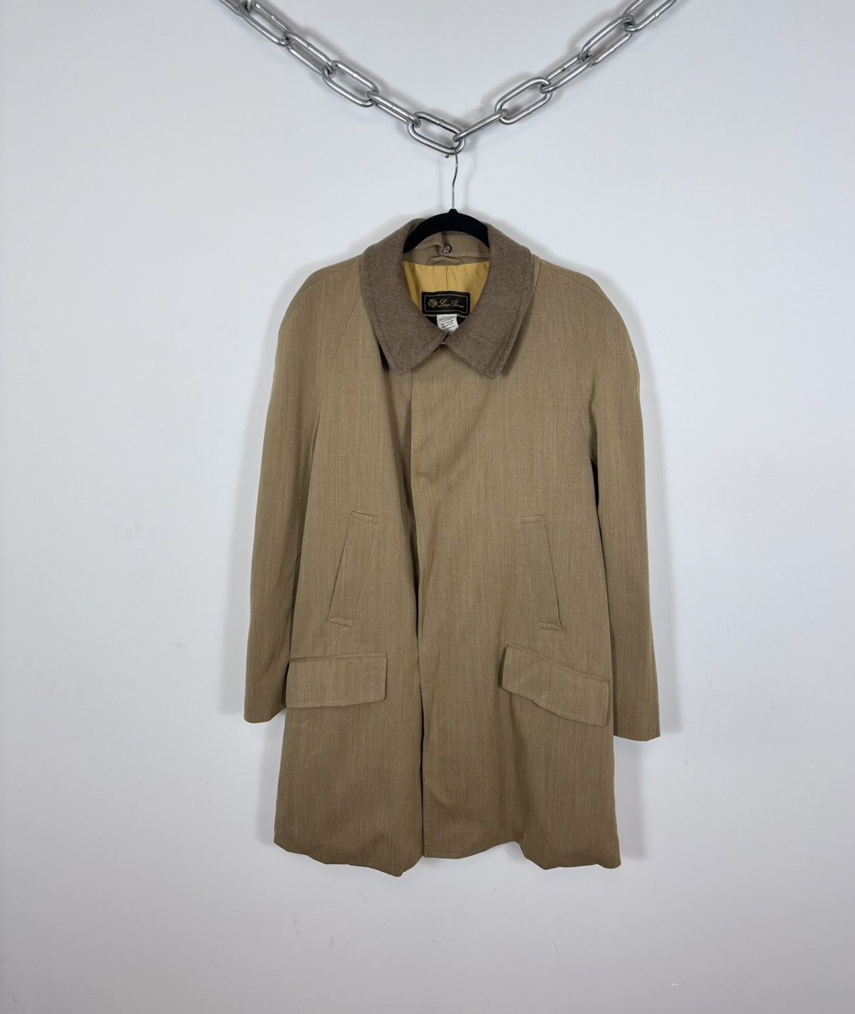 Loro Piana Loro Piana Vintage Men’s Mustard Brown Wool Car Coat Size US L / EU 52-54 / 3 - 1 Thumbnail