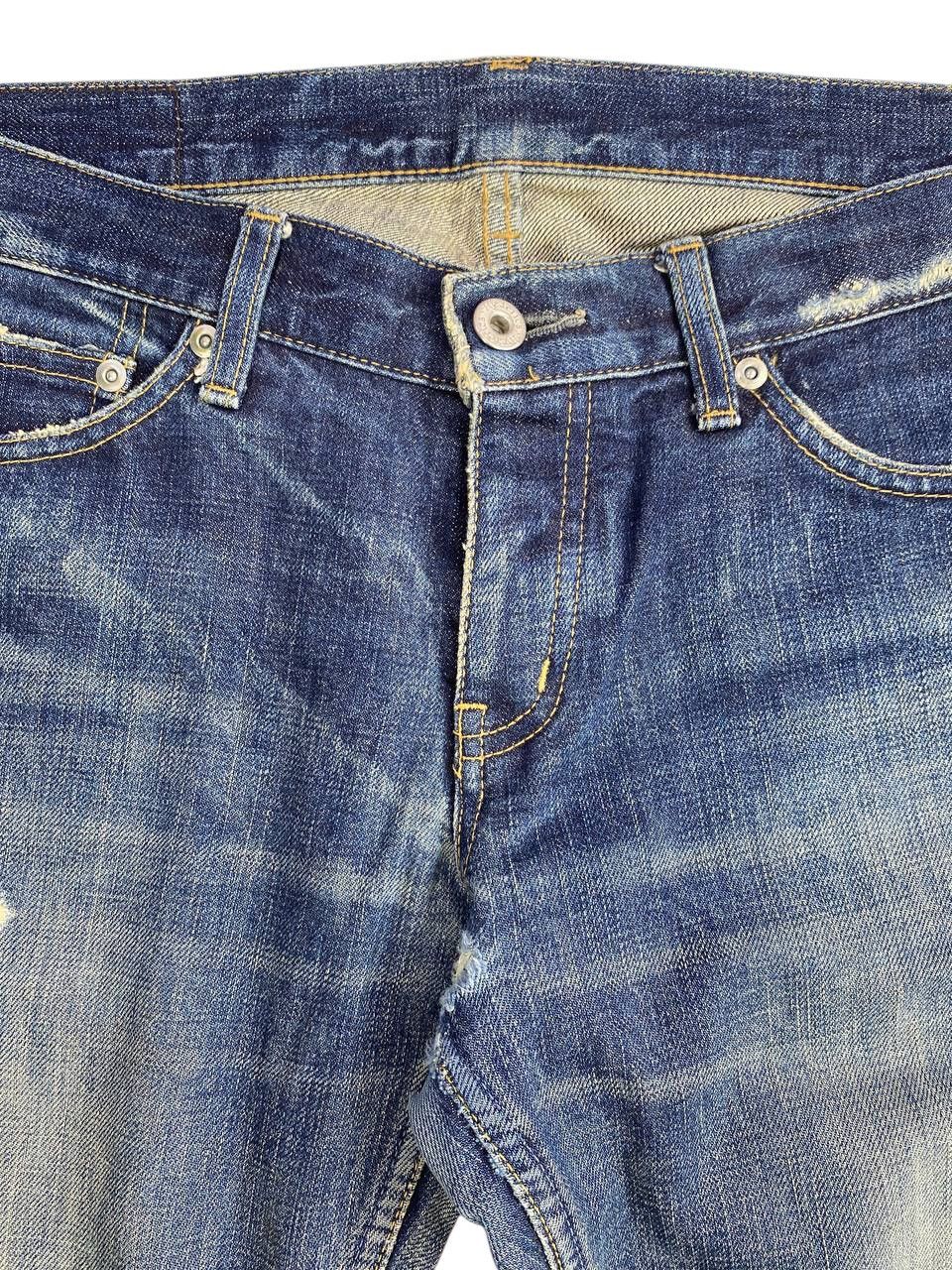Hysteric Glamour 2000's Hysteric Glamour Flare Distressed Mudwash Denim Size US 32 / EU 48 - 5 Thumbnail
