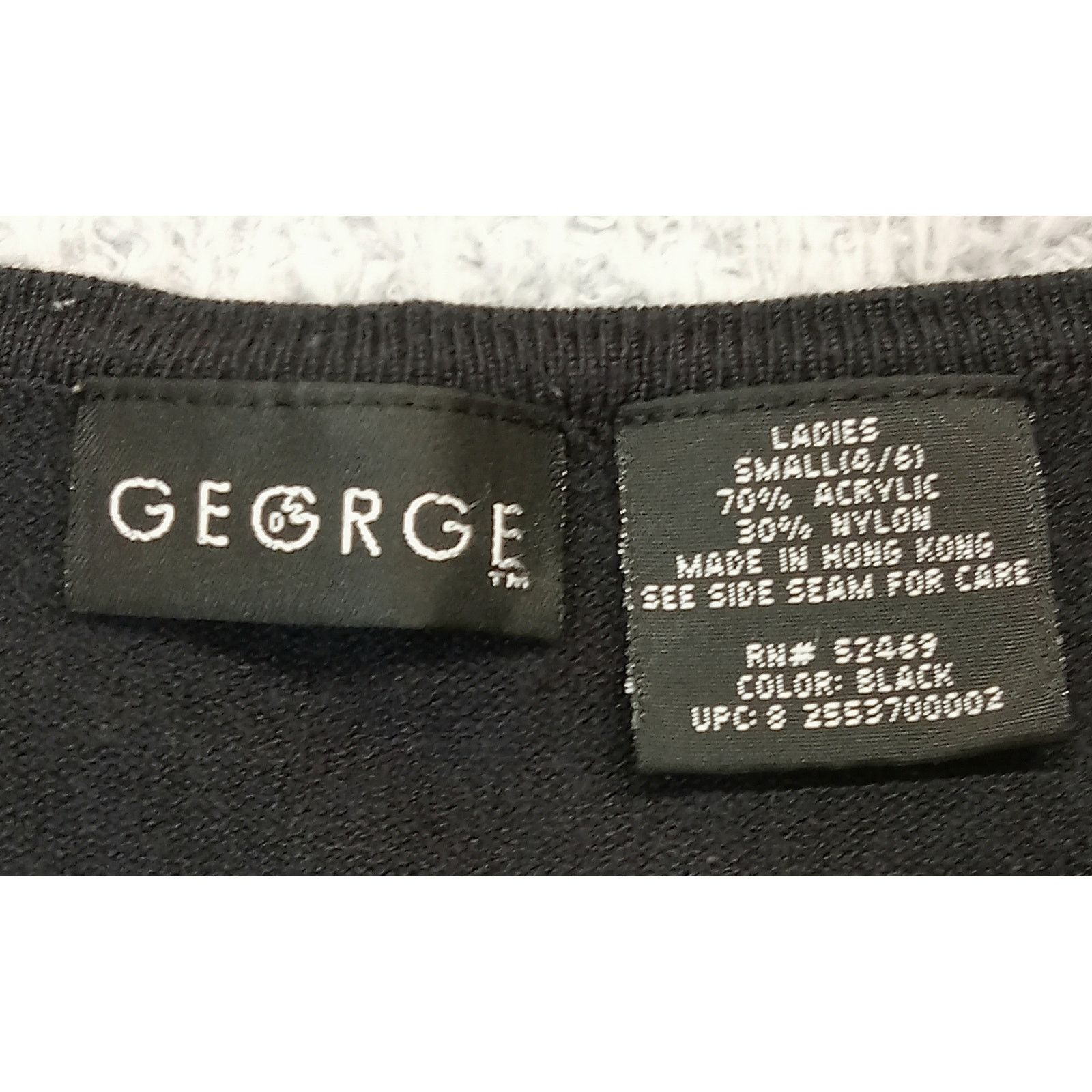George Vintage George Cardigan Sweater S Women's Long Sleeve Black Size S / US 4 / IT 40 - 3 Thumbnail