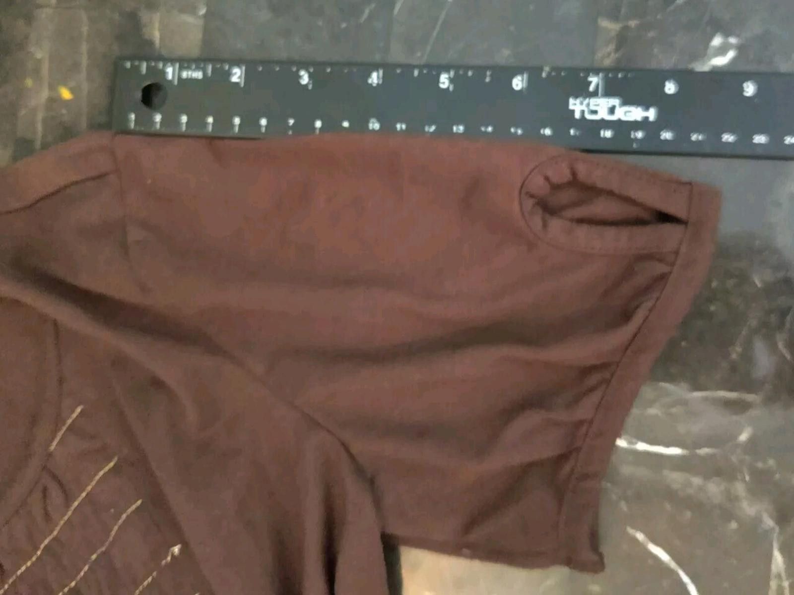 Other Liz Lange Maternity Target Blouse Top Womens Small S Brown S Size S / US 4 / IT 40 - 8 Thumbnail