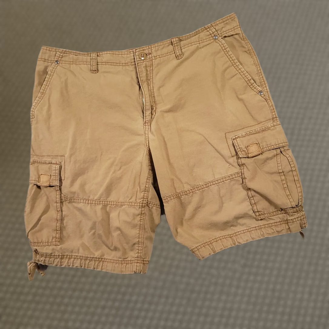 Ocean Pacific VINTAGE Ocean Pacific Shorts Mens 38 Brown Ripstop Cargo Khaki Grunge Outdoor Size US 38 / EU 54 - 1 Thumbnail