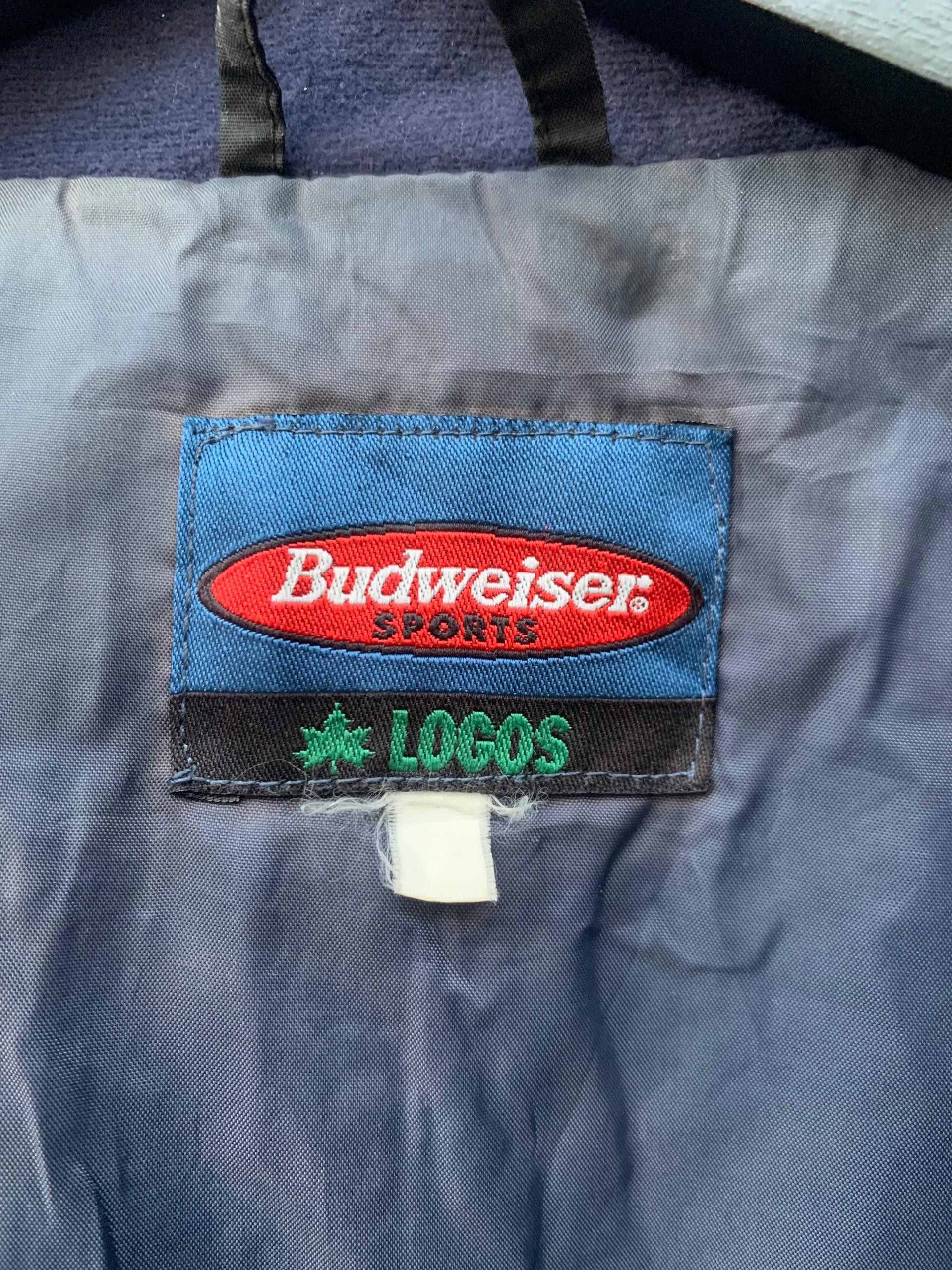 Budweiser Vintage Budweiser Sports Logos Bomber Jacket Size US L / EU 52-54 / 3 - 6 Thumbnail