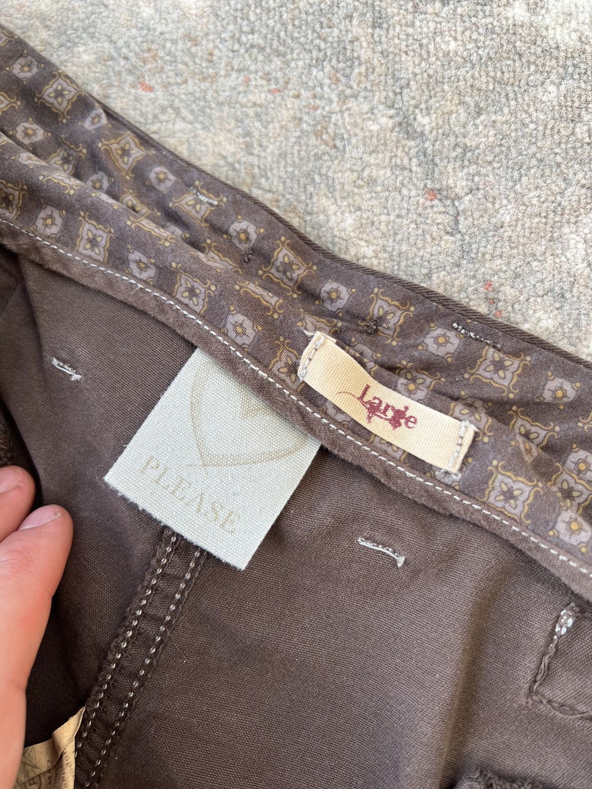 Vintage Please Vintage Pants Size 34" / US 12 / IT 48 - 4 Thumbnail