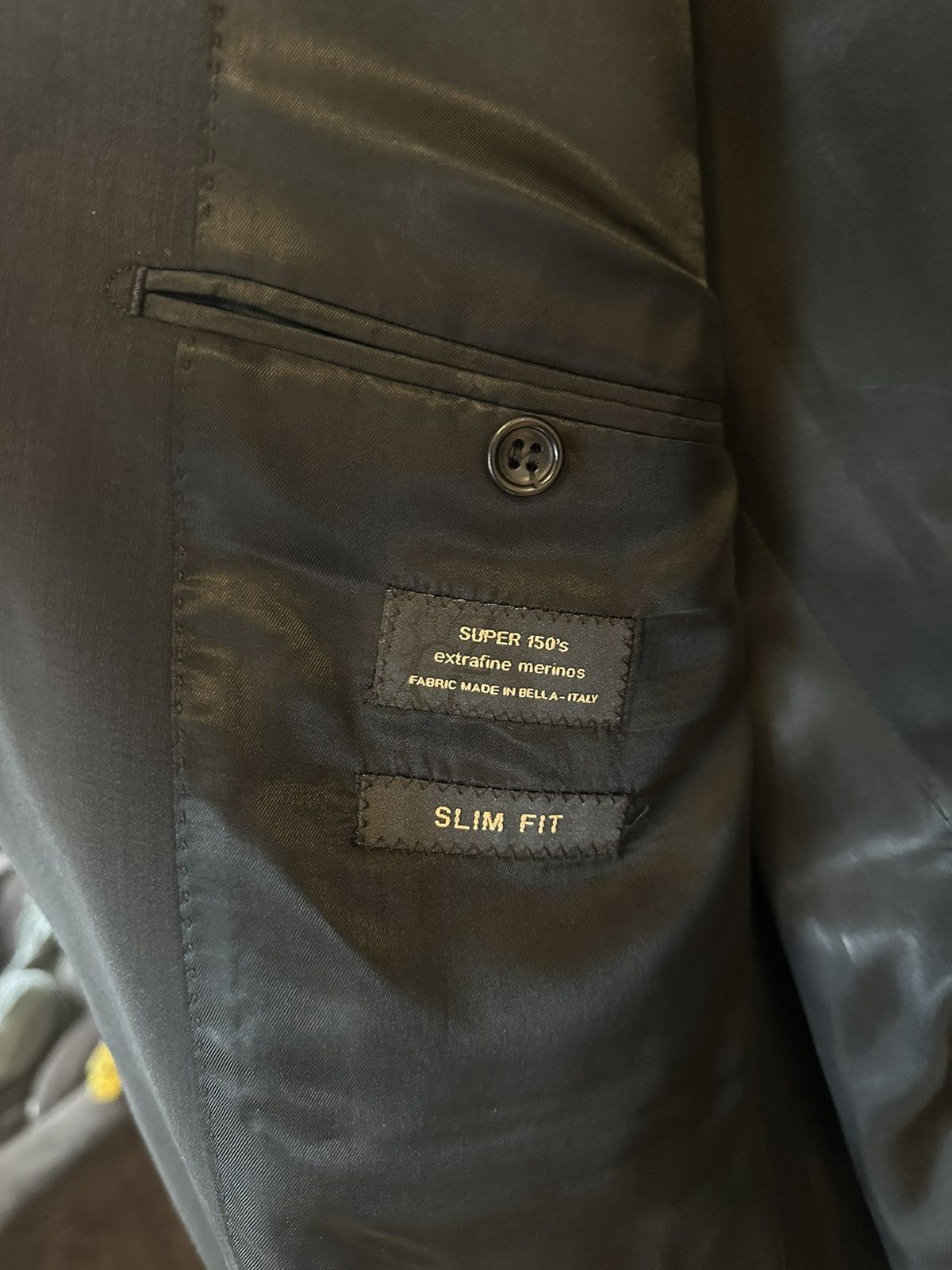 Other Bagozza Super 150s Merino Blazer Size 52R - 6 Thumbnail