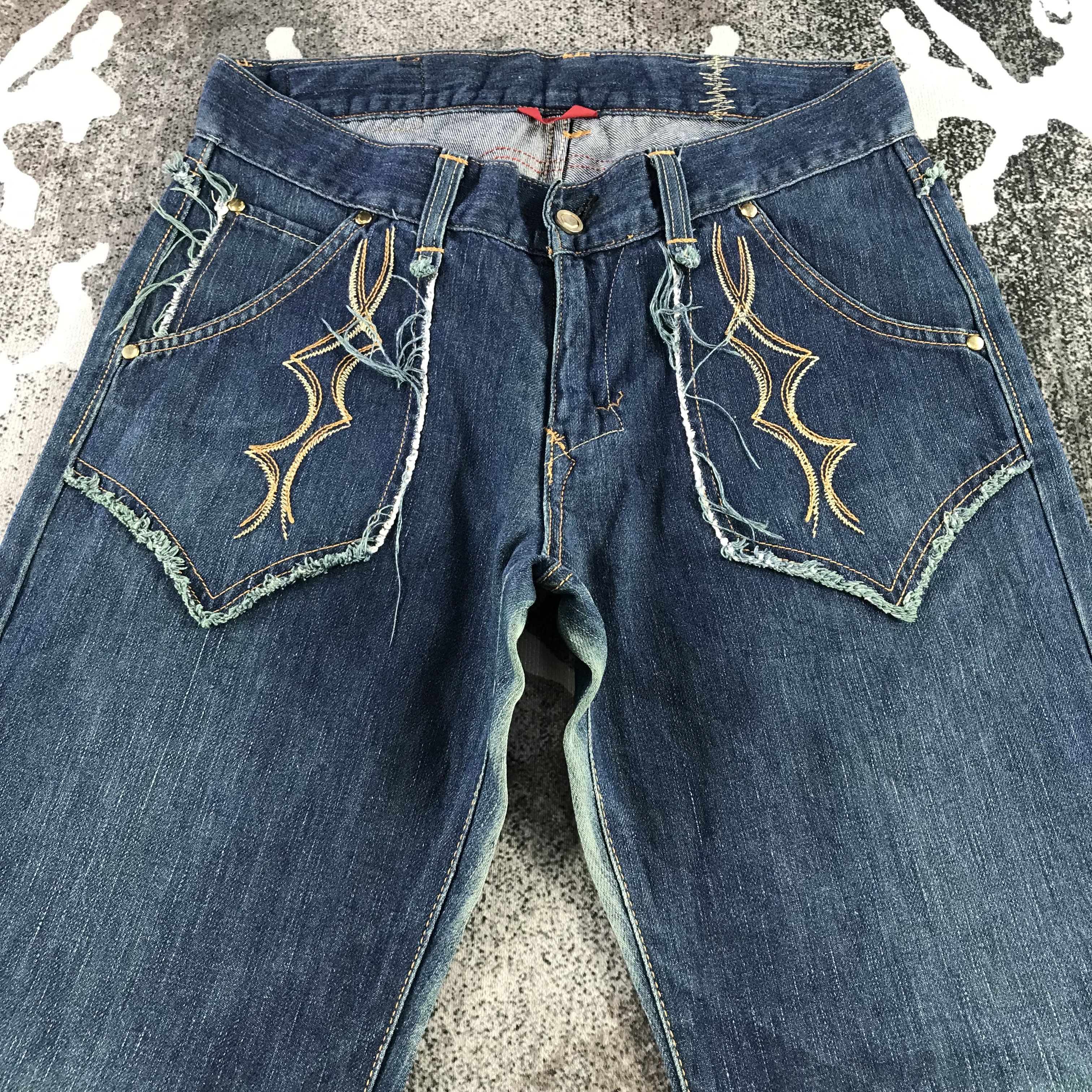 Edwin Vintage Edwin 503 Jeans Flare Denim KJ3357 Size US 31 - 3 Thumbnail