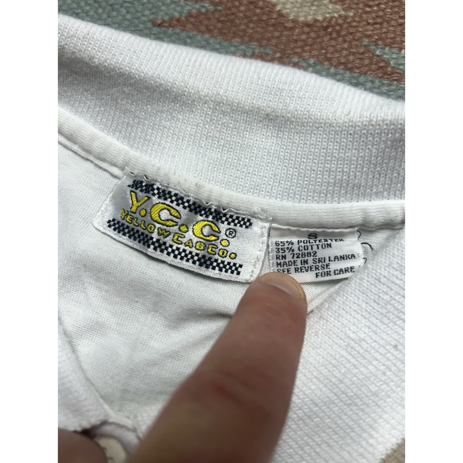 Vintage VINTAGE 90s short sleeve polo shirt white Cropped Women’s S Pullover Blank Polo Shirt Cropped 90s Women’s Small White Shirts Women Size S / US 4 / IT 40 - 5 Thumbnail