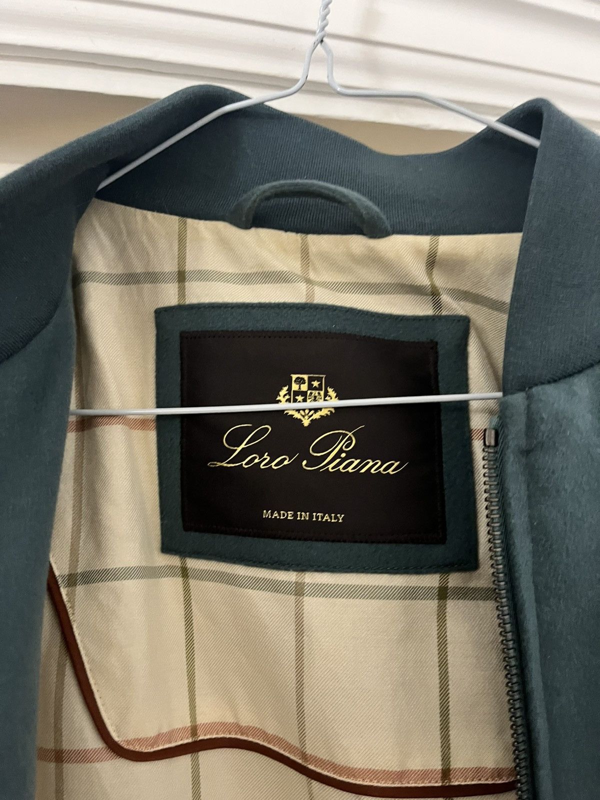 Loro Piana Loro Piana green cashmere bomber size medium/large Size US L / EU 52-54 / 3 - 2 Thumbnail