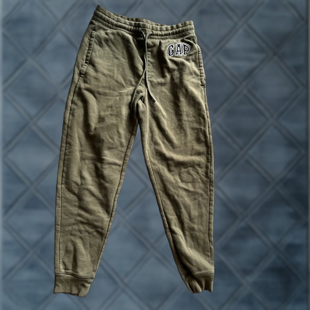 Gap VINTAGE Gap Women’s Sweatpants Lounge Pants Solid Green XS Adults Activewear Size 26" / US 2 / IT 38 - 1 Thumbnail