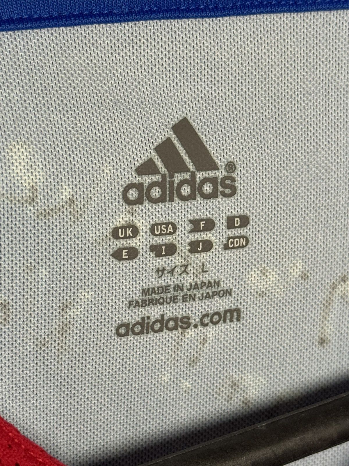 Adidas Japan National Team 04/05 Home Football Soccer Jersey Shirt Size US L / EU 52-54 / 3 - 10 Thumbnail