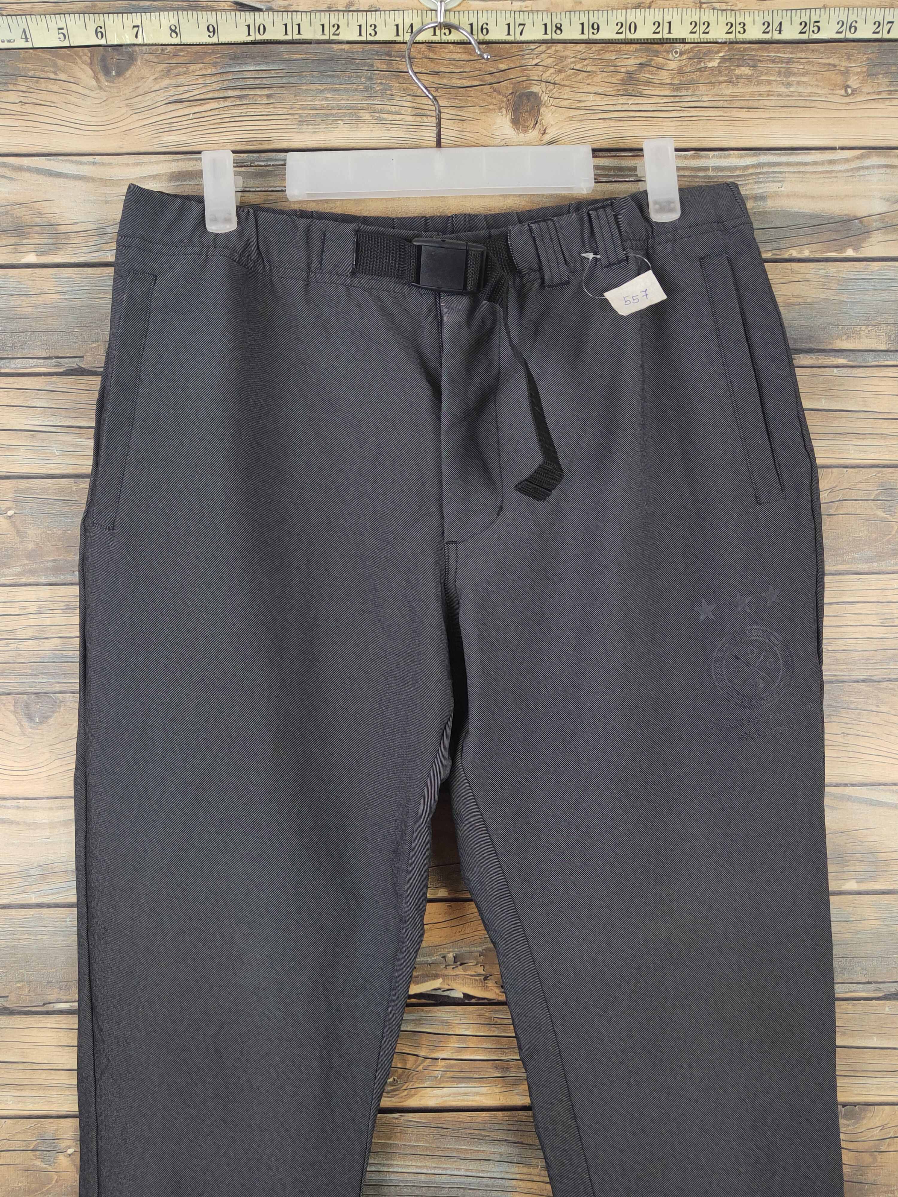 Japanese Brand DL Duarig futsal Black Multipocket Joggers #557 Size US 32 / EU 48 - 2 Thumbnail