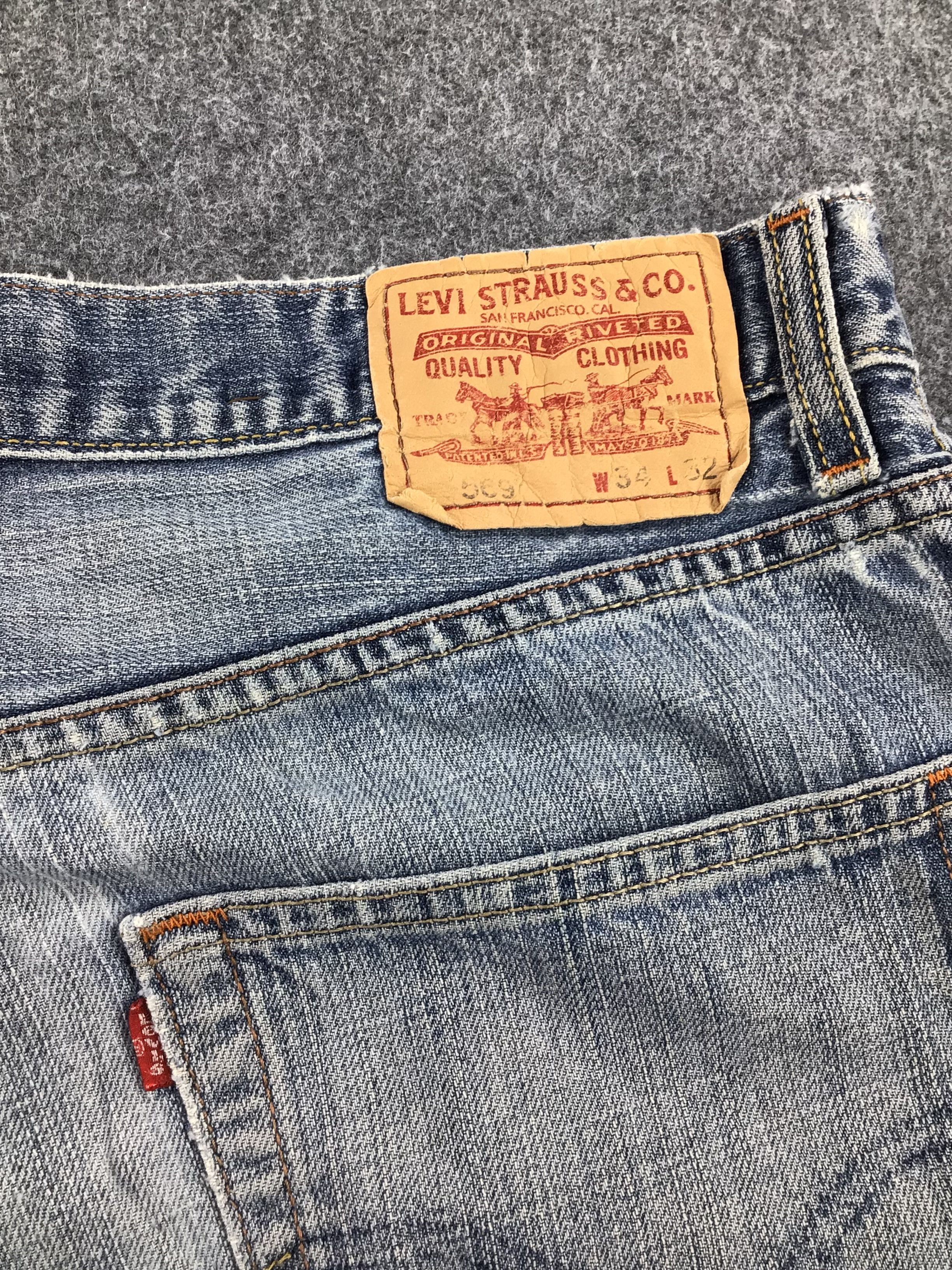 Levi's Vintage Levis 569 Jeans -J854 Size US 34 / EU 50 - 5 Thumbnail