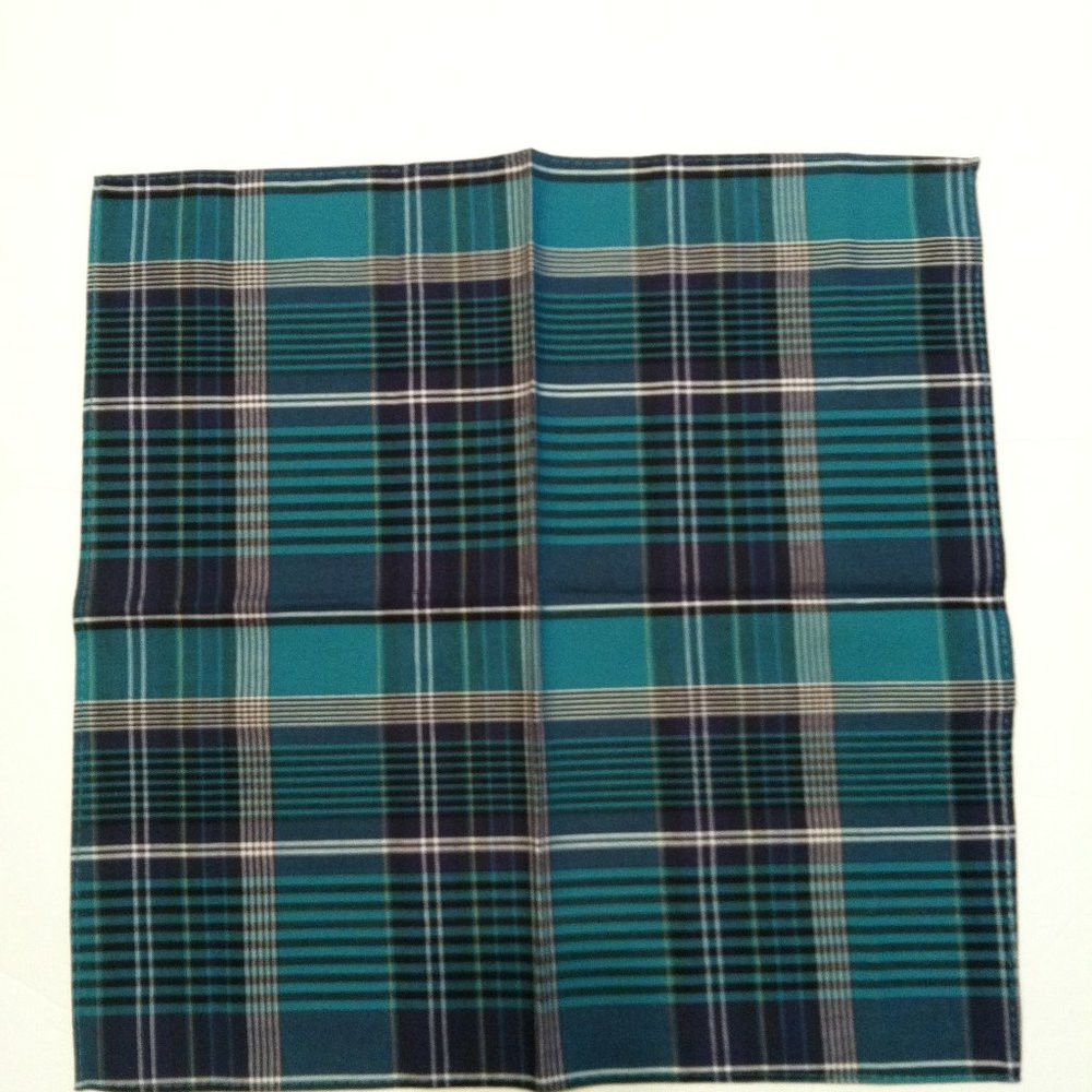 Tommy Hilfiger TOMMY HILFIGER MENS NEW COTTON POCKET SQUARE 13.5" X 13.5" Size ONE SIZE - 1 Thumbnail
