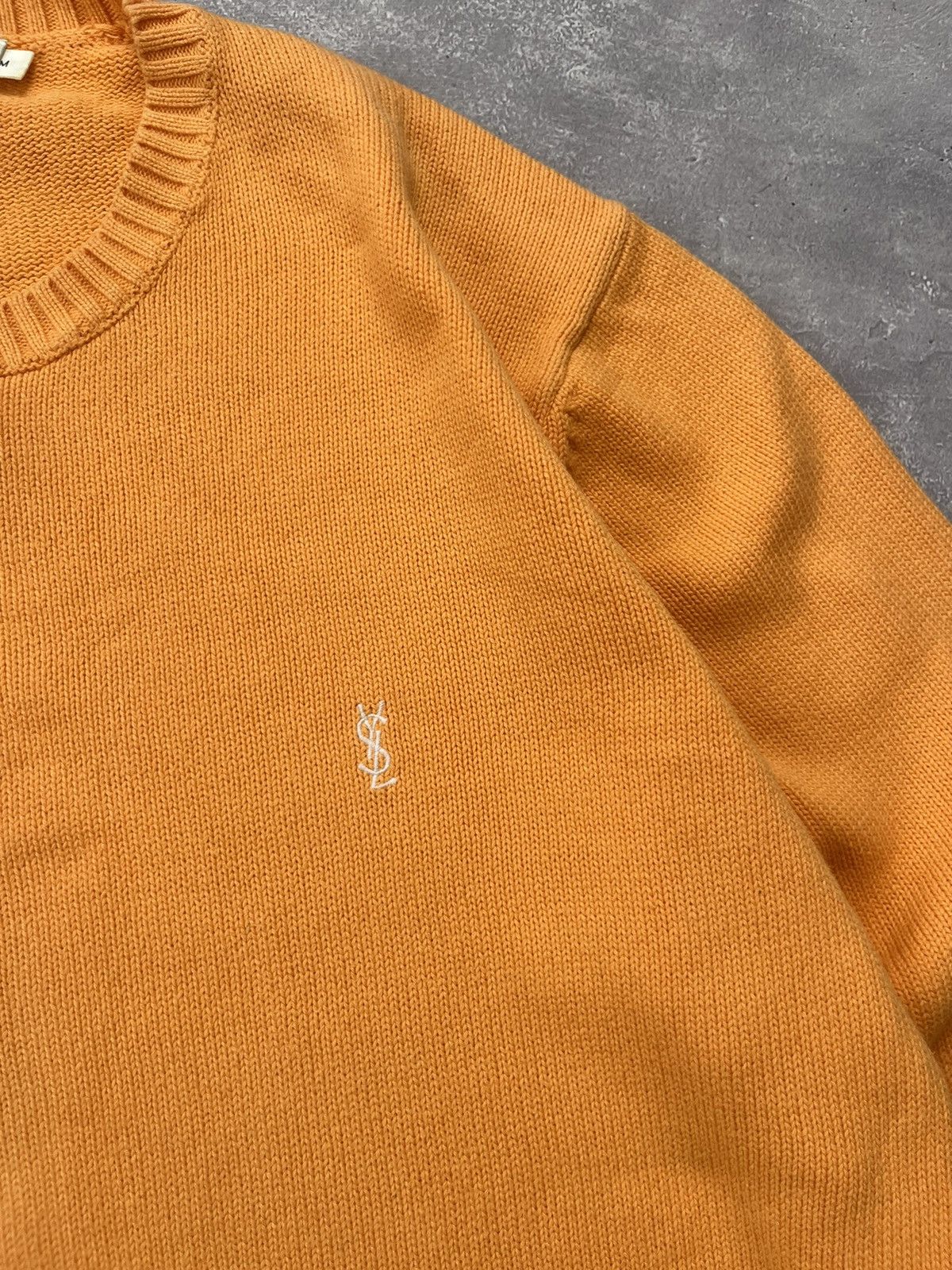 Yves Saint Laurent YSL yves saint laurent sweater knited sweatshirt vintage Size US M / EU 48-50 / 2 - 2 Thumbnail
