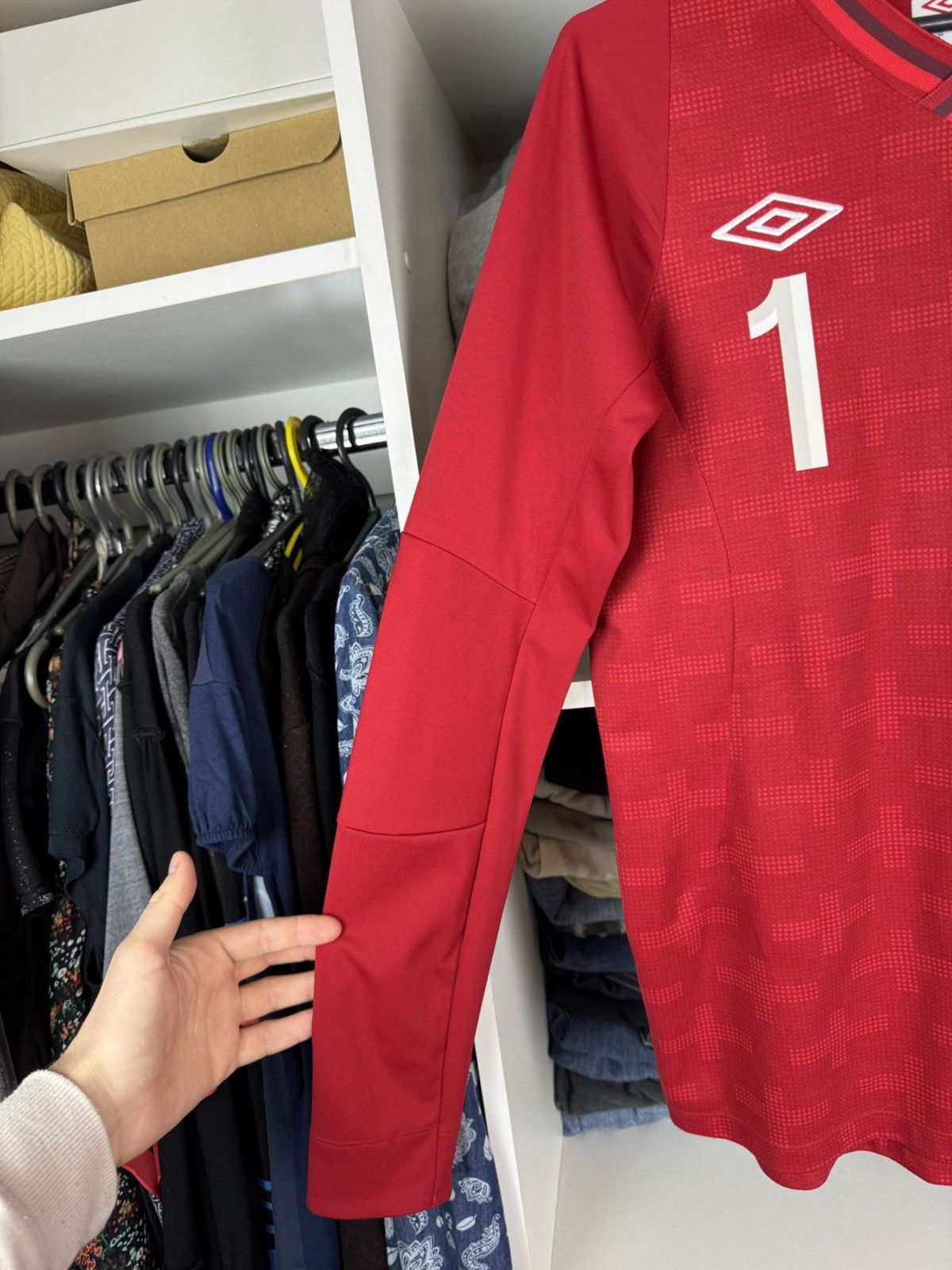 Umbro Umbro England 2012 2013 Joe Hart GK Long Sleeve Jersey Size US XS / EU 42 / 0 - 6 Thumbnail