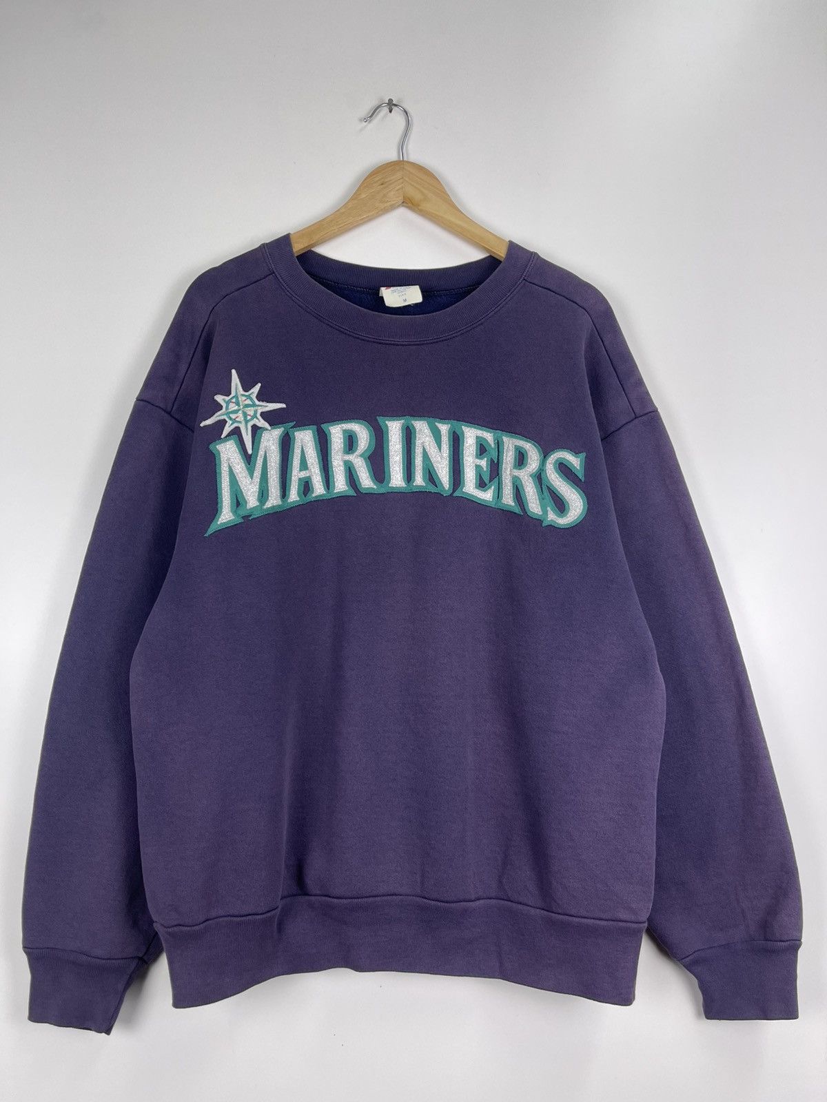 Majestic × Vintage Vintage Mariners Made USA Sweatshirt Size US M / EU 48-50 / 2 - 3 Thumbnail
