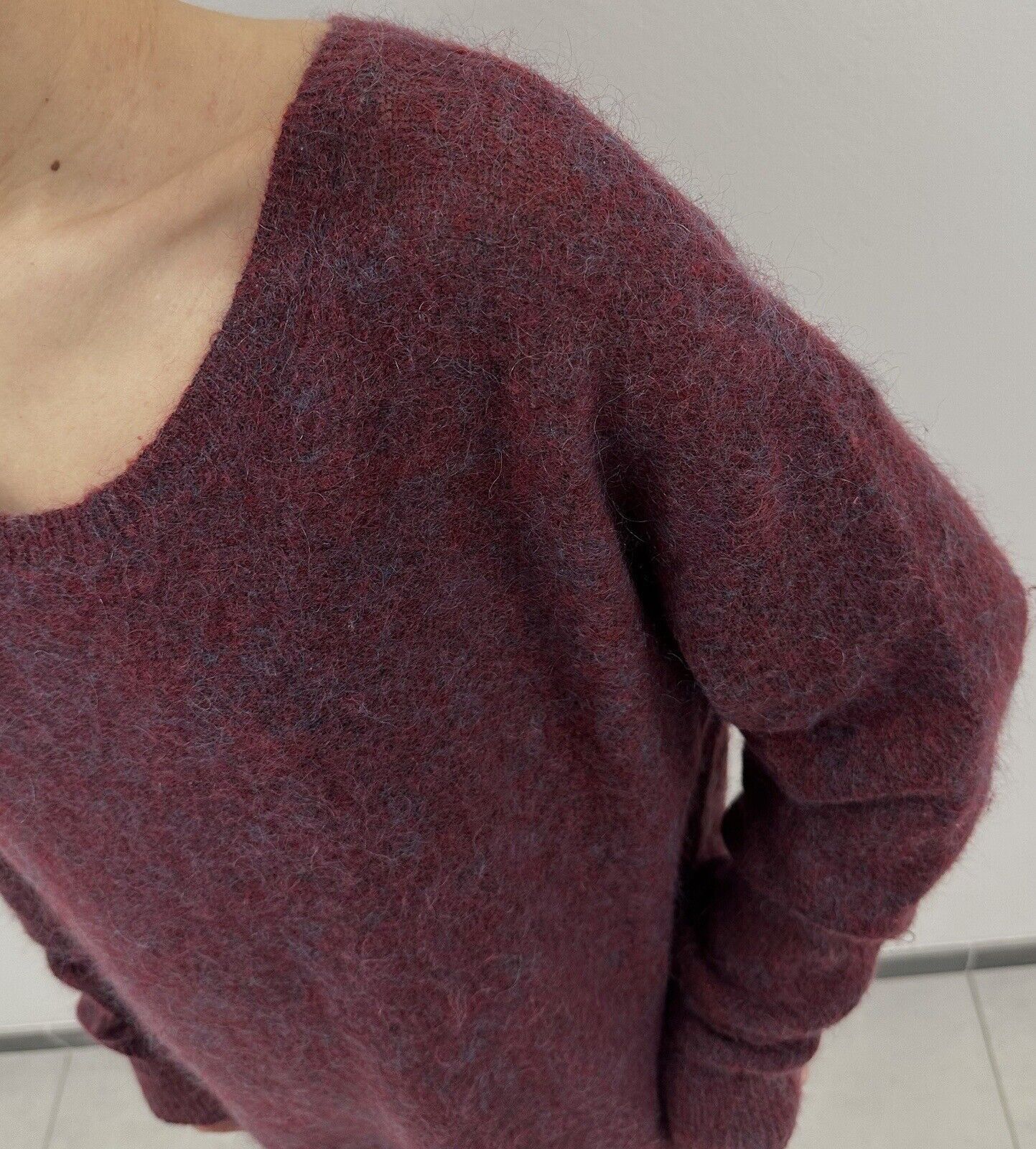 Acne Studios ACNE Wham Mohair Knit Wool Blend Sweater Dress Size S / US 4 / IT 40 - 6 Thumbnail