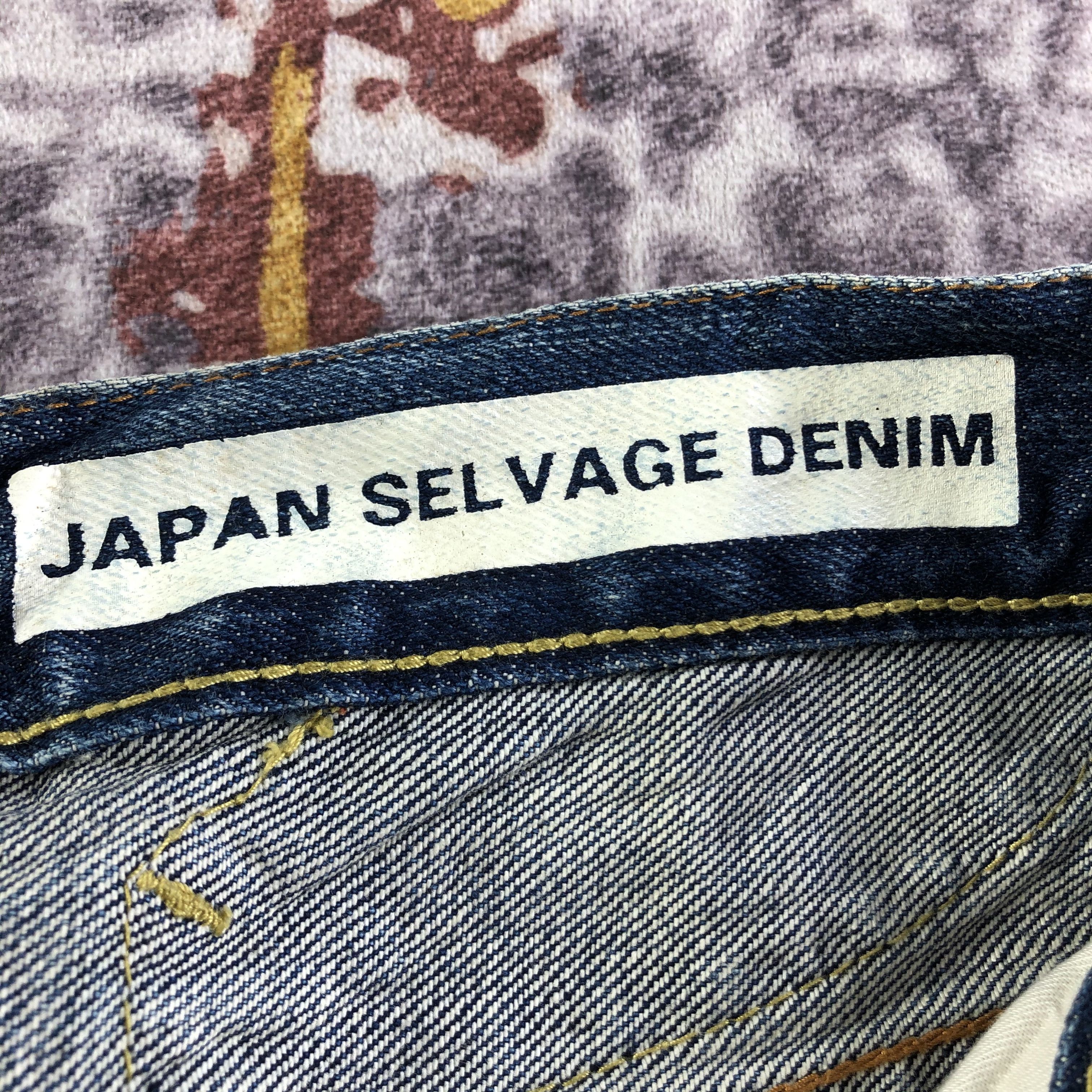 Japanese Brand Vintage Rush Hour Japan Selvedge Jeans-JM3550 Size US 38 / EU 54 - 8 Thumbnail