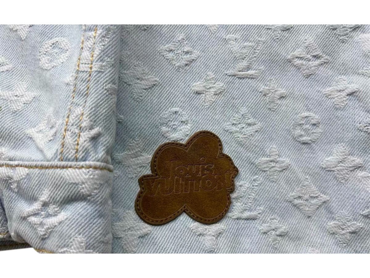 Louis Vuitton × Tyler The Creator Louis Vuitton X Tyler The Creator 50 Monogram Denim Jacket Size US M / EU 48-50 / 2 - 6 Thumbnail
