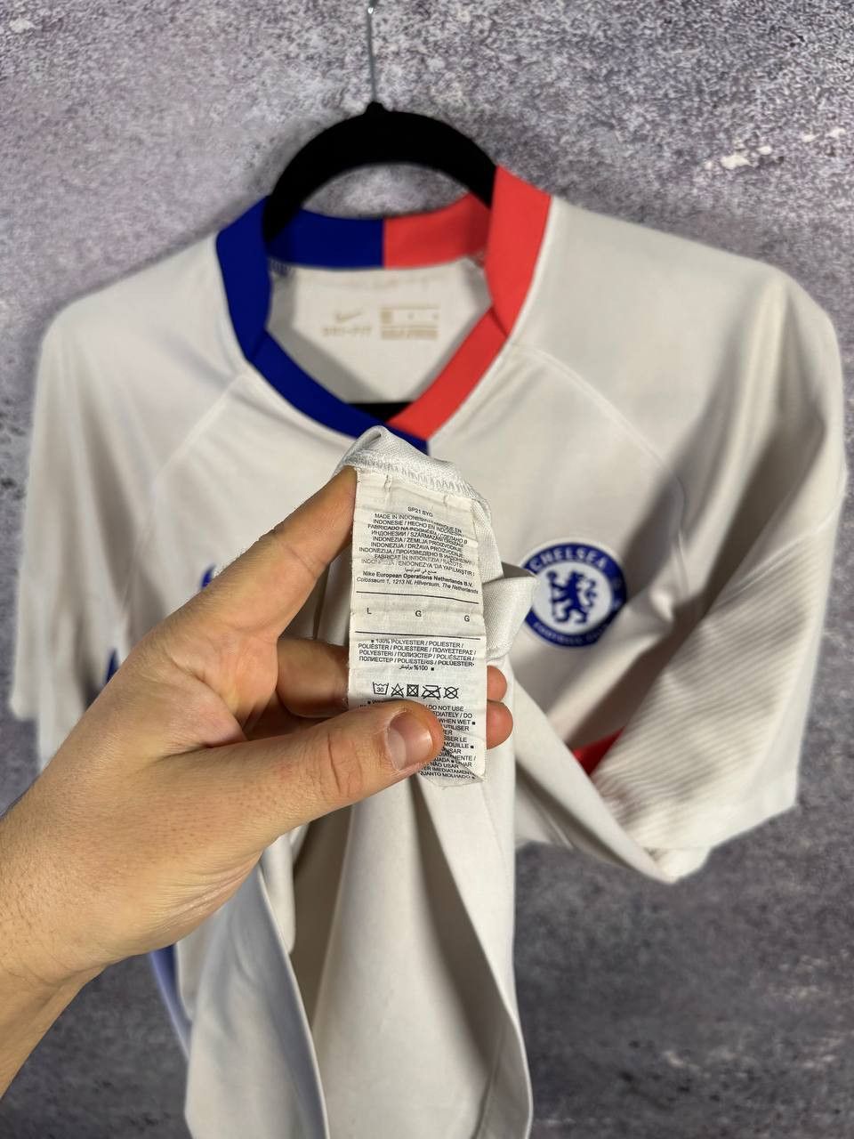Chelsea Soccer × Nike Vintage Chelsea 2020/21 Special Nike Soccer Jersey Blokcore Size US L / EU 52-54 / 3 - 9 Thumbnail
