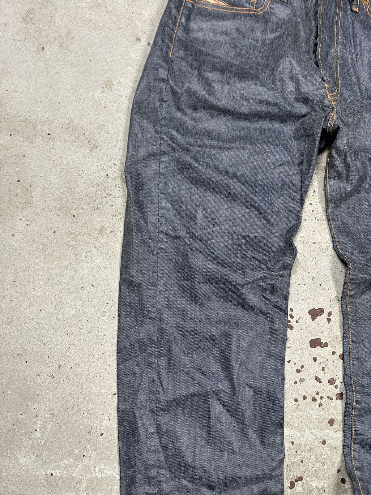 Diesel × Vintage Vintage Y2K Diesel Waxed Fellow Denim Pants Jeans Size US 30 / EU 46 - 5 Thumbnail