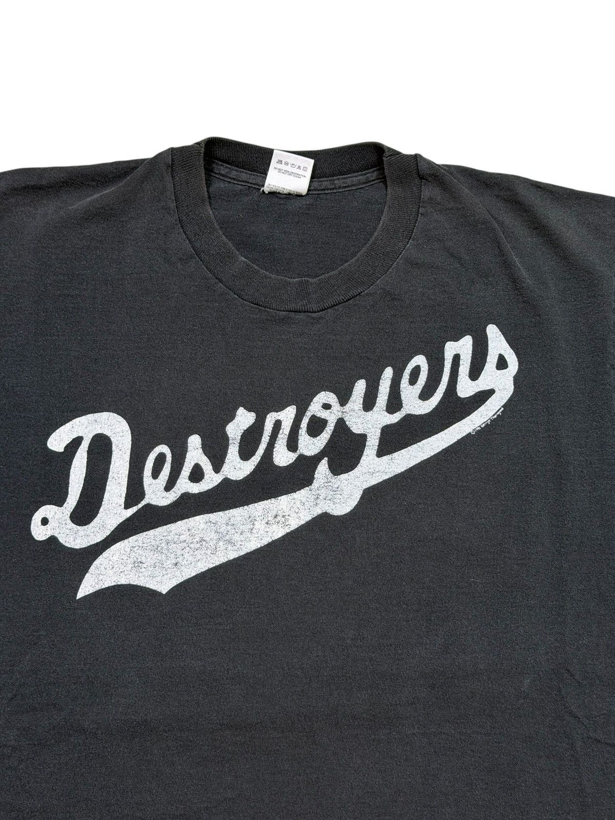 Vintage *RARE* 1991 90s VINTAGE BAND TEE DESTROYERS BOOGIE Size US XL / EU 56 / 4 - 3 Thumbnail