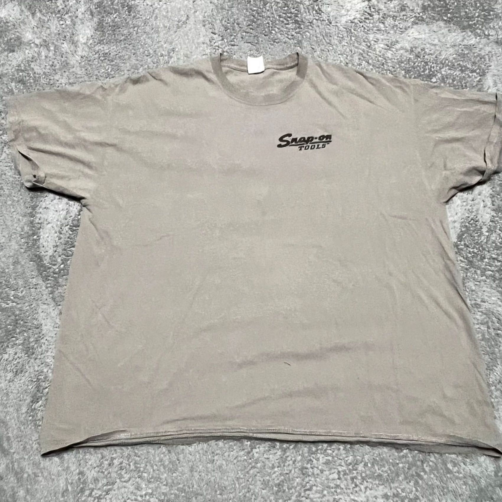 Vintage SnapOn Tools Shirt Mens XXL Gray Tee Graphic Print Size US XXL / EU 58 / 5 - 3 Thumbnail