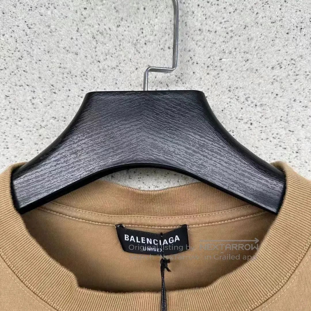 Balenciaga Balenciaga Khaki Wheat Ear Short Sleeve. Size US L / EU 52-54 / 3 - 2 Thumbnail