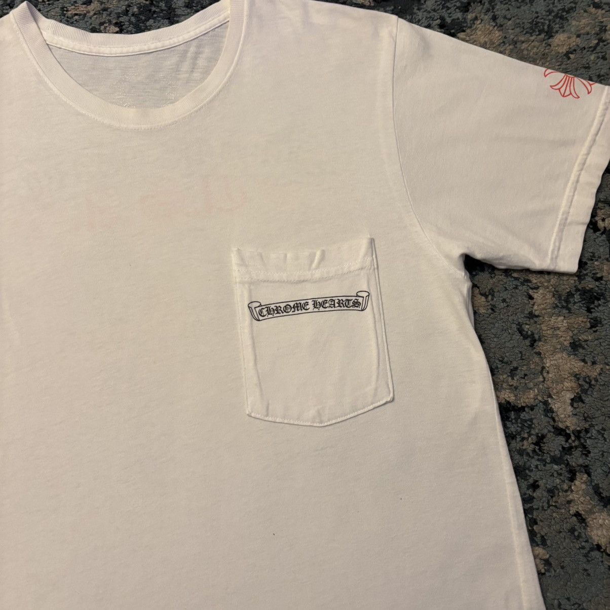 Chrome Hearts Chrome Hearts USA T Shirt Size Small Worn Lightly Size US S / EU 44-46 / 1 - 3 Thumbnail