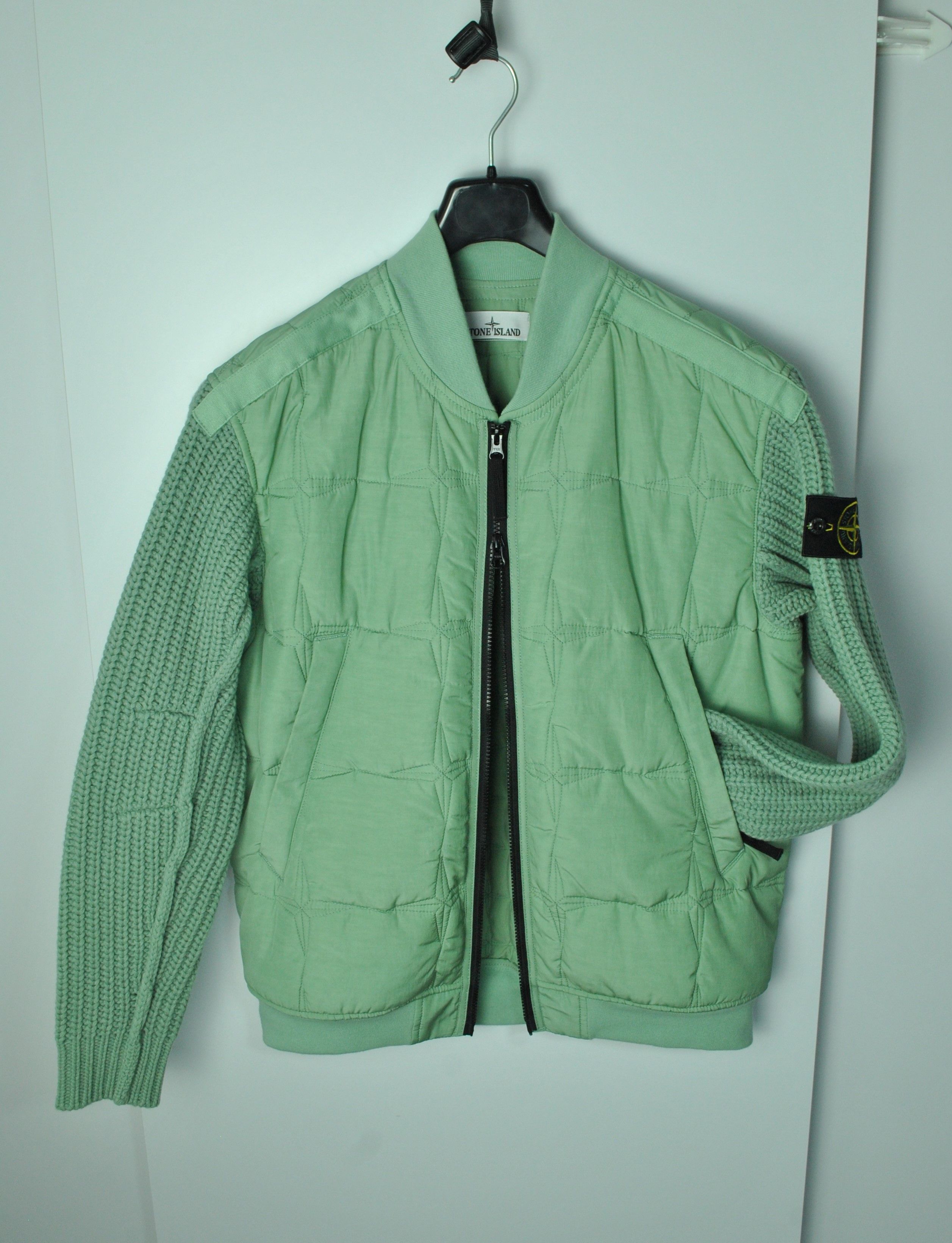 Stone Island BNWT Stone Island Cupro Cotton Tella with Primaloft and knit Size US M / EU 48-50 / 2 - 1 Thumbnail
