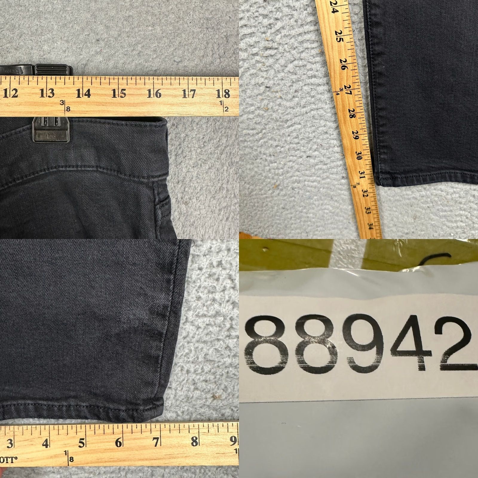 Polo Ralph Lauren Polo Ralph Lauren The Hampton Jeans Mens 32X32 Black Relaxed Straight 5 Pocket Size US XS / EU 42 / 0 - 8 Thumbnail