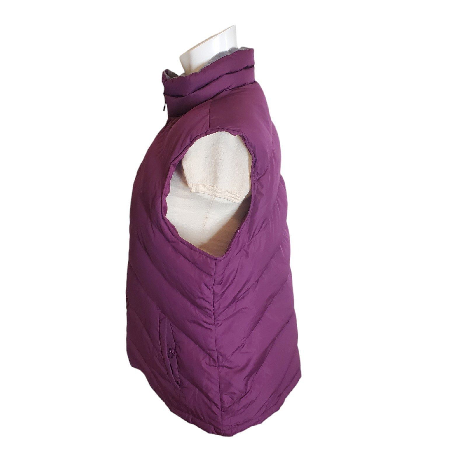 Lands' End Lands' End Women's Down Puffer Vest Packable Down Outdoor Ve Size XL / US 12-14 / IT 48-50 - 2 Thumbnail