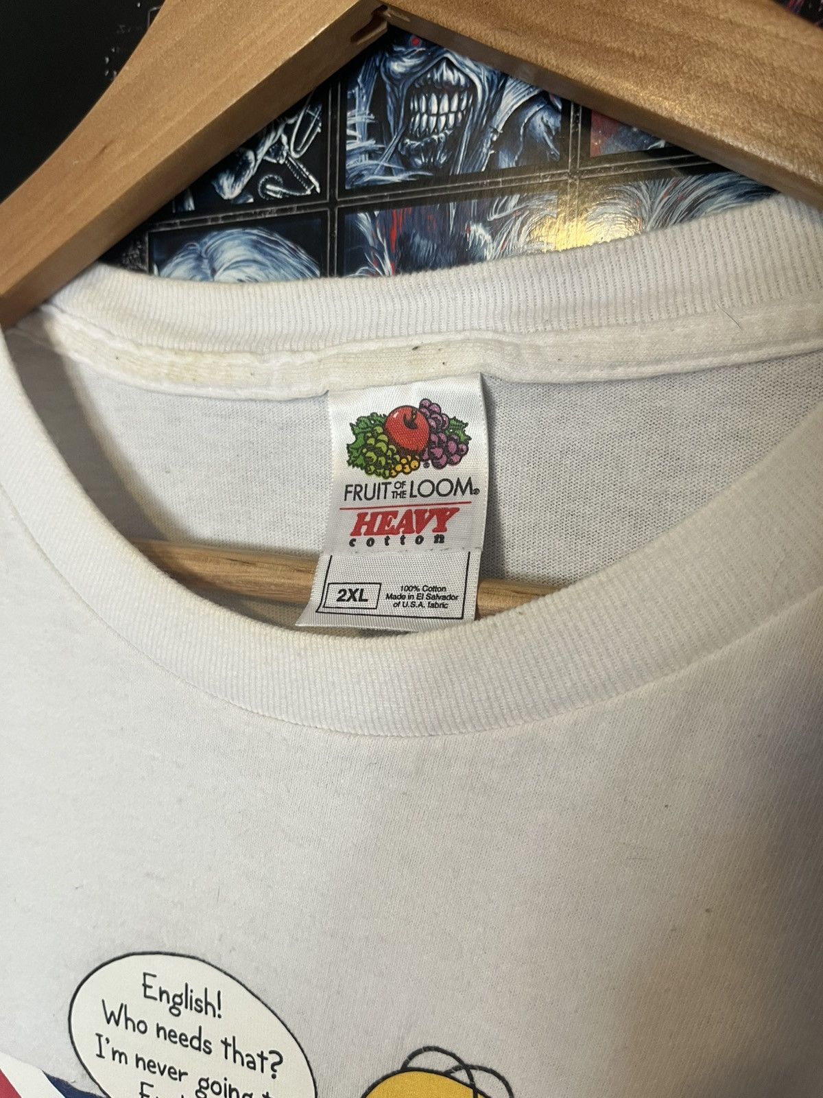 The Simpsons Vintage 2000’s DIY Simpsons Homer British English Homer tee Size US XXL / EU 58 / 5 - 7 Thumbnail