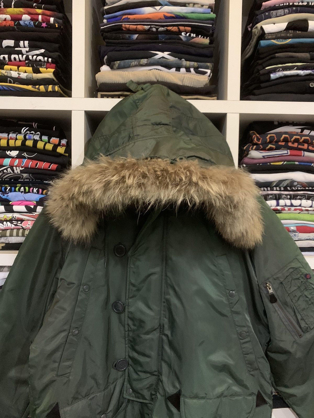 Japanese Brand Circumcise Skateboards Fur Hoodie Parka Size US XL / EU 56 / 4 - 2 Thumbnail