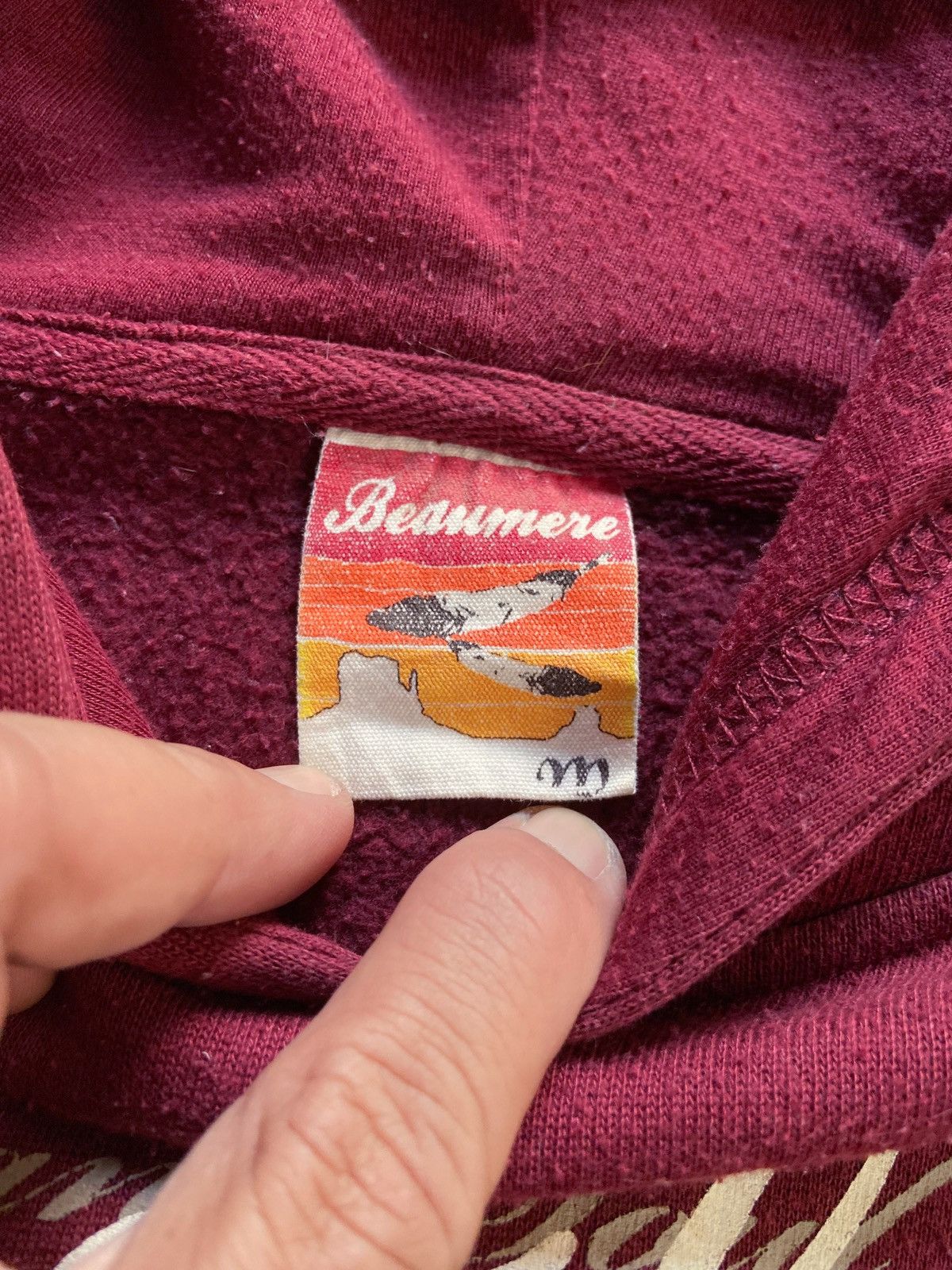 Japanese Brand BEAUMERE GROUND RAGE THE HORIZON HOODIE Size US M / EU 48-50 / 2 - 7 Thumbnail