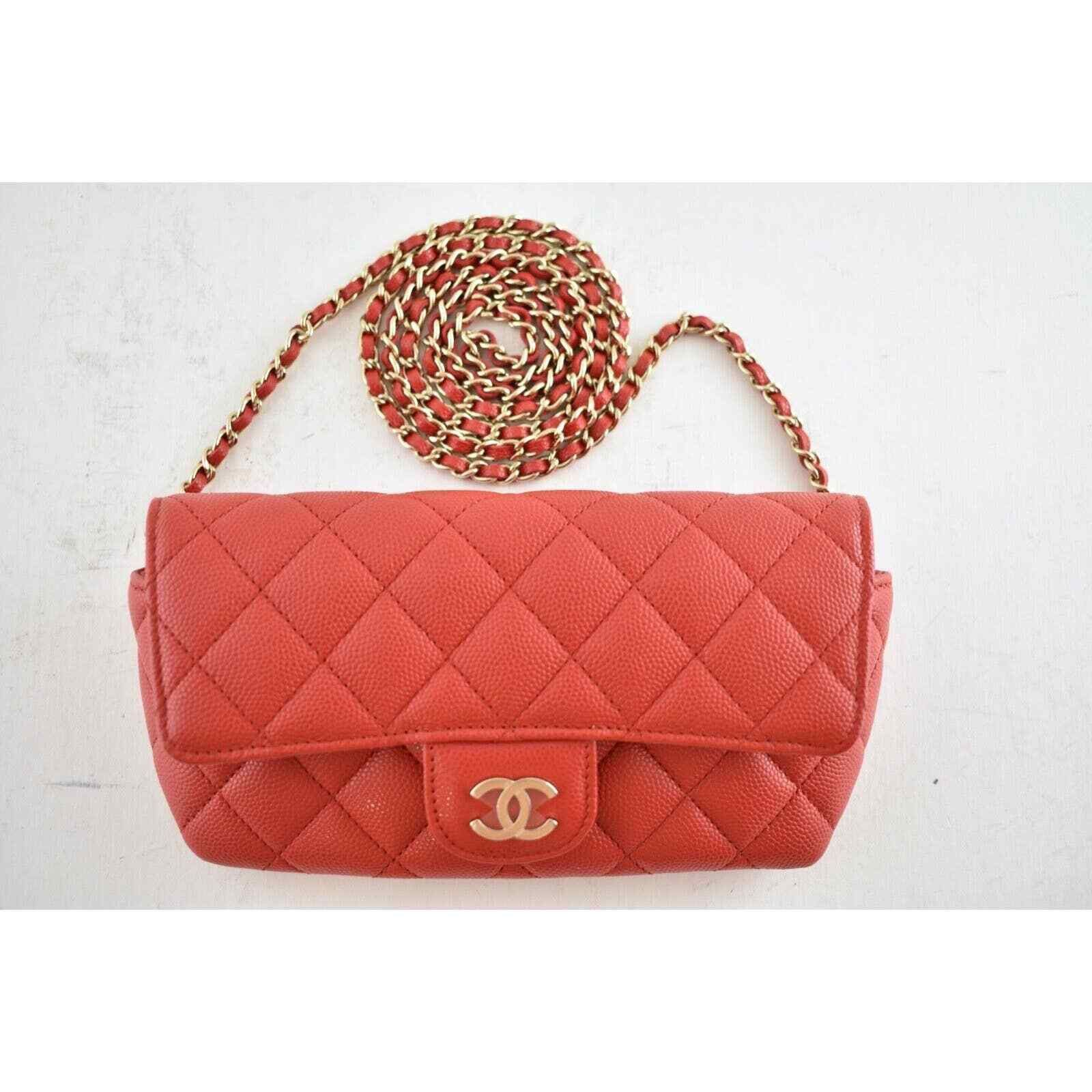 Chanel Chanel Classic Case On Chain Clutch CC Shoulder Crossbody Size ONE SIZE - 3 Thumbnail