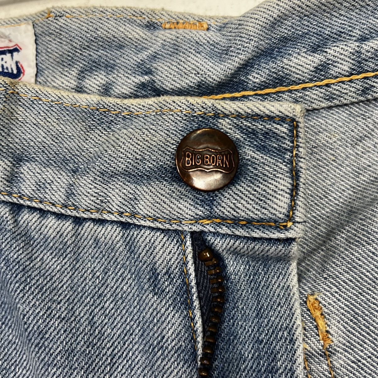 Japanese Brand Vintage Big Born Denim Jeans Size US 28 / EU 44 - 16 Thumbnail