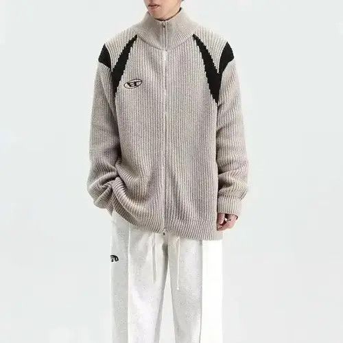 Vintage Y2k Cardigan Sweater Size US L / EU 52-54 / 3 - 2 Thumbnail