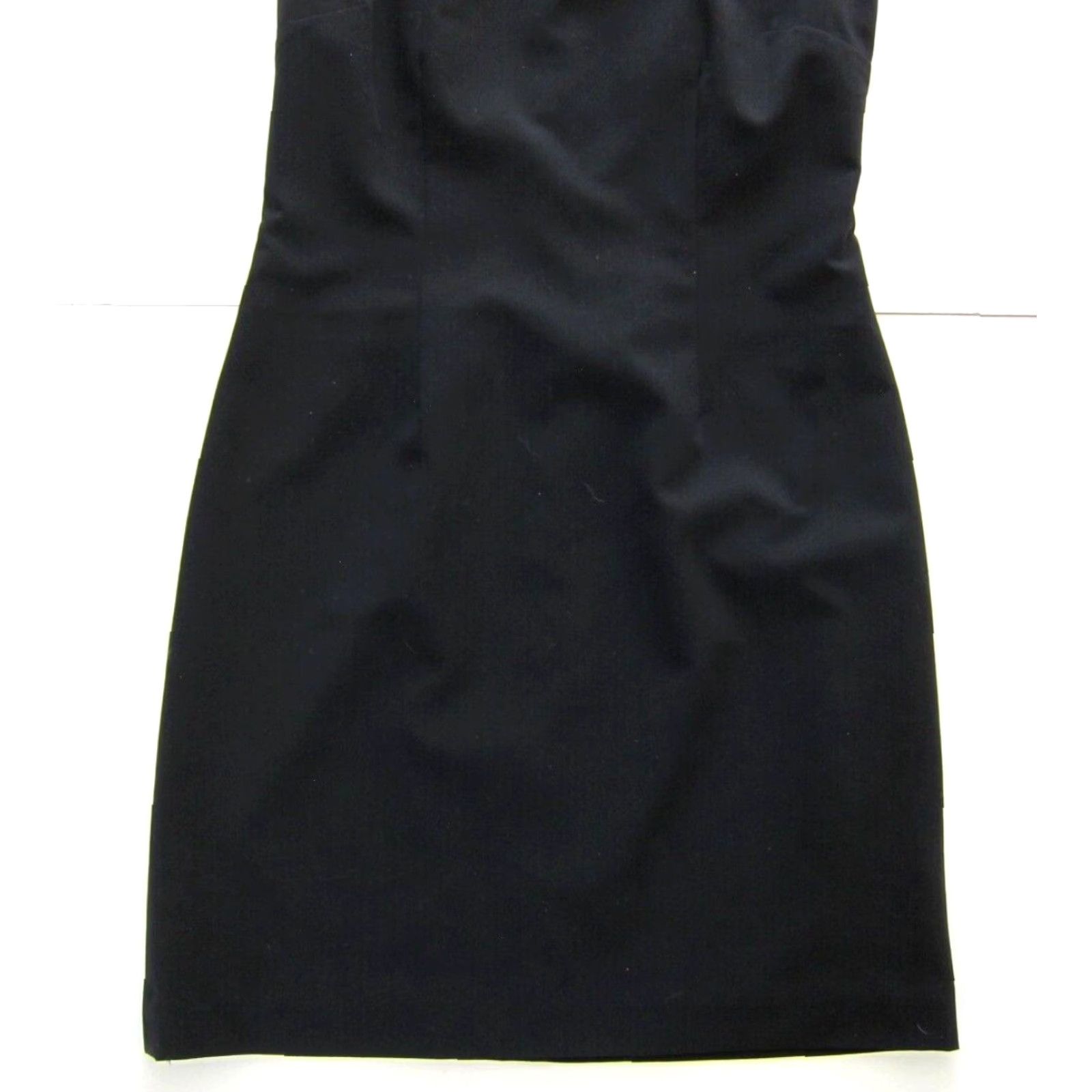 Vintage Dalia Black Sleeveless Sheath Shift Tank Pencil Dress Woman 8 Size M / US 6-8 / IT 42-44 - 8 Thumbnail