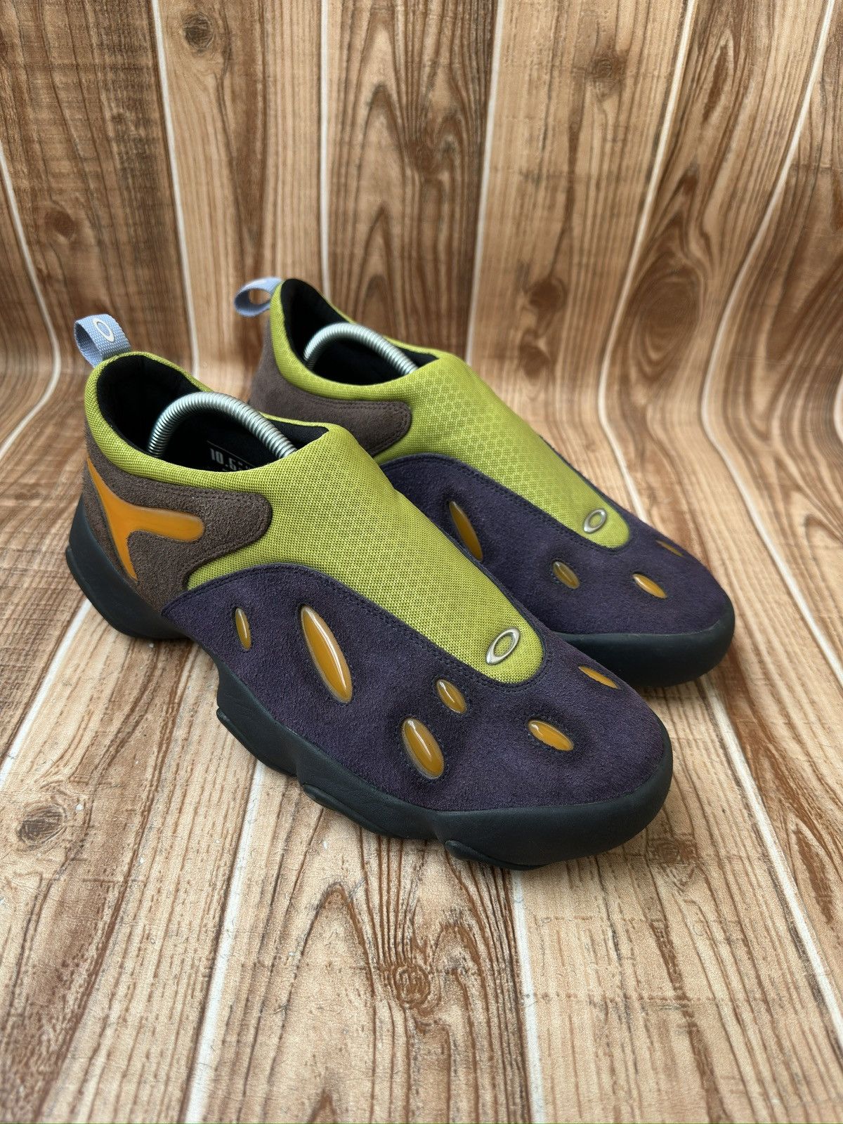 Brain Dead × Oakley Brain Dead x Oakley Factory Team Flesh - Blue/Brown/Lime Size US 10.5 / EU 43-44 - 1 Thumbnail