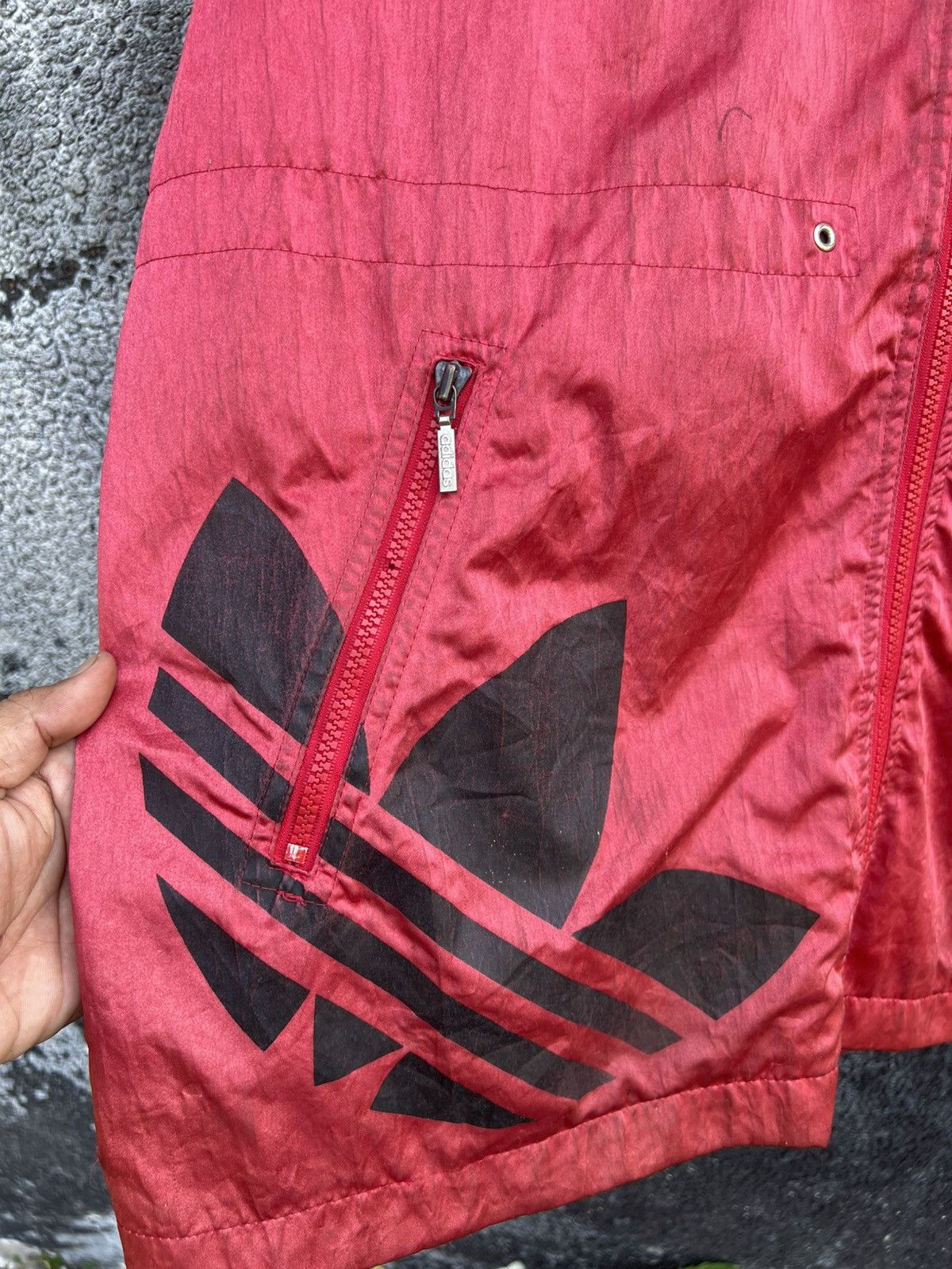Adidas Vintage Adidas Descente Windbreaker Jacket Big Logo Size US XL / EU 56 / 4 - 7 Thumbnail