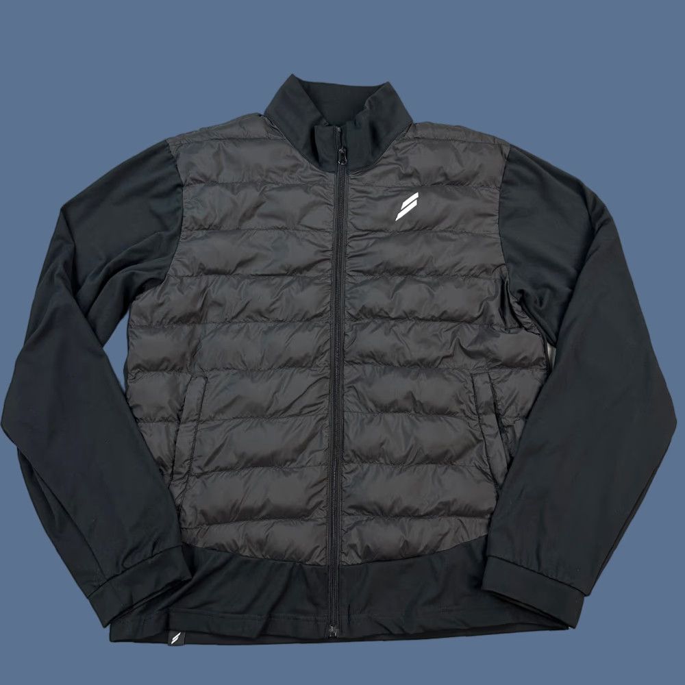 Vintage DoYouEven Jacket Mens Large Full Zip Quilted Puffer Hybrid Lightweight Stretch Size US L / EU 52-54 / 3 - 1 Thumbnail