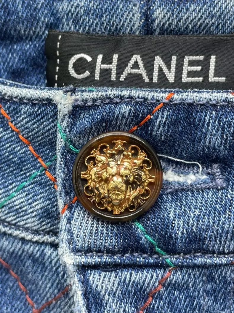 Chanel Chanel Colorful diamond jeans Size 25" / US 0 / IT 36 - 5 Thumbnail