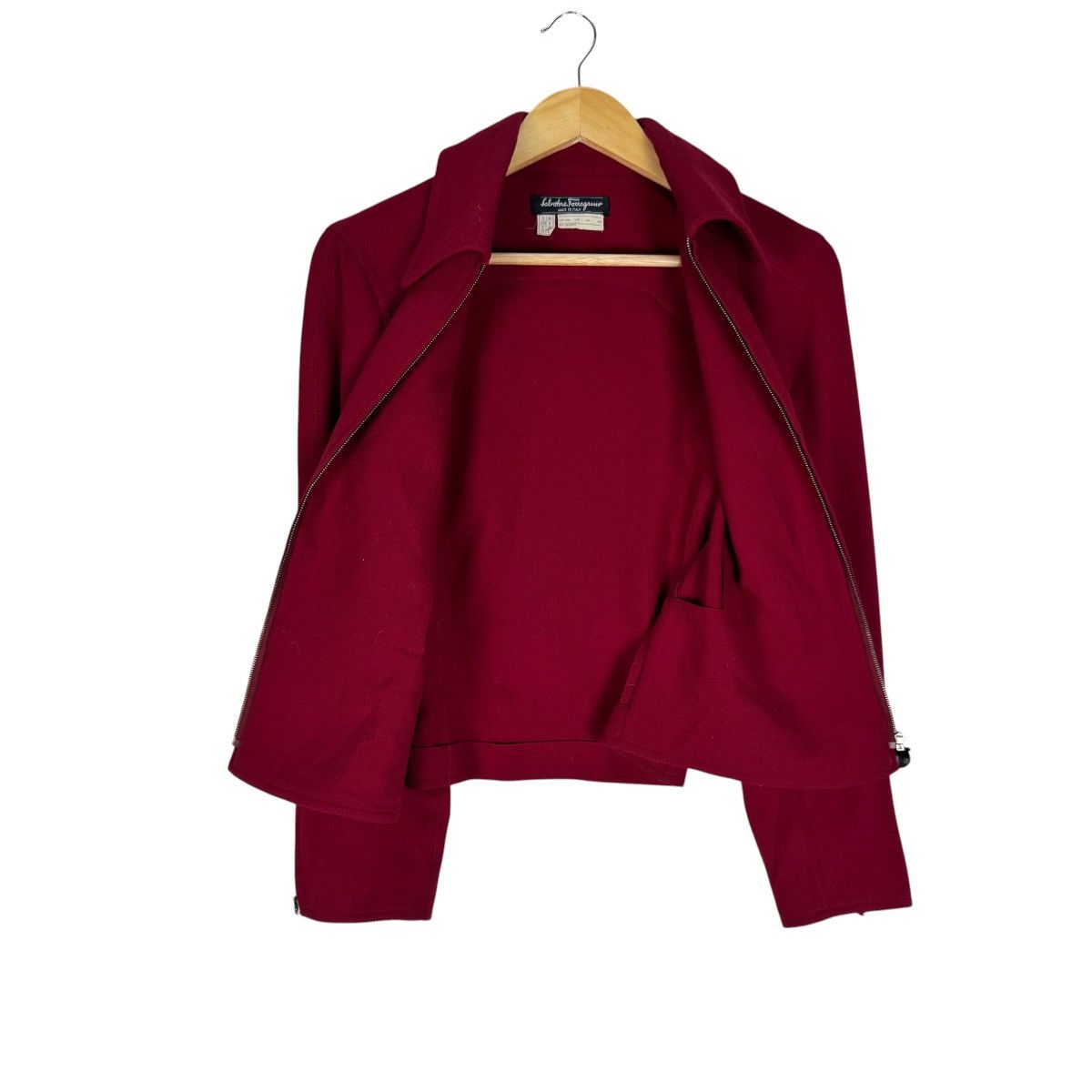 Salvatore Ferragamo 🌟SALVATORE FERRAGAMO ZIPPER JACKET Size S / US 4 / IT 40 - 8 Thumbnail