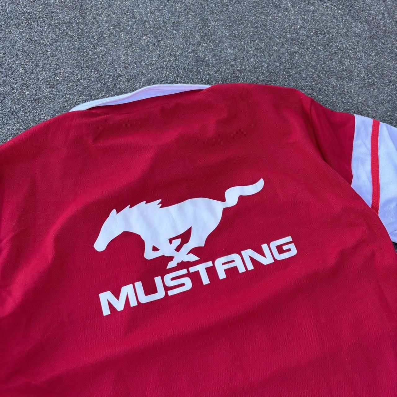 Japanese Brand × Mustang × Vintage Vintage y2k 90s Mustang polo shirt Size US XXL / EU 58 / 5 - 7 Thumbnail