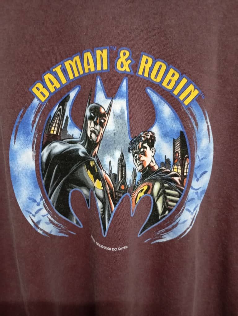 DC Comics Vintage 2004 Batman And Robin Shirt Size US M / EU 48-50 / 2 - 5 Thumbnail