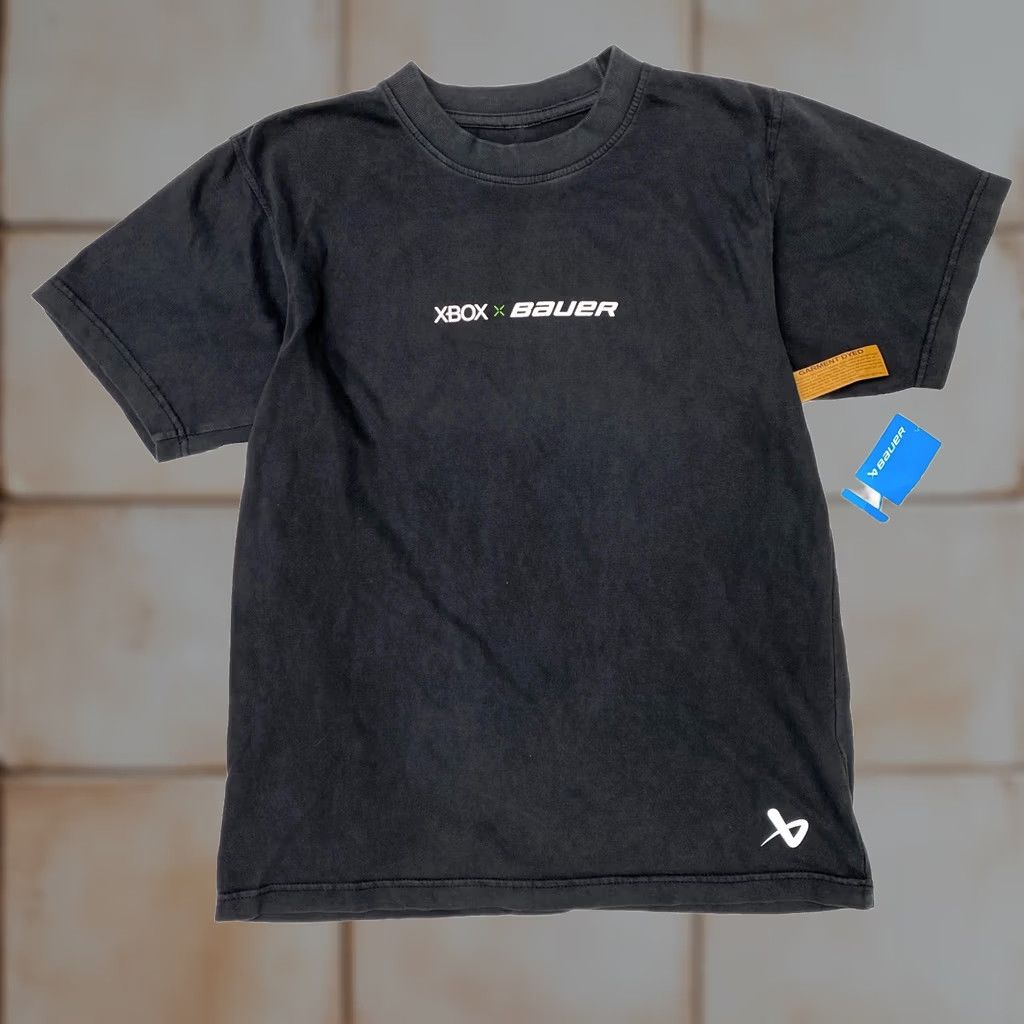 Vintage NWT XBOX x Bauer Mens Small T Shirt Garment Dyed Black Shirt Retro Faded Shirt Mens S Black Bauer Retro NWT - (no extra text) Size US S / EU 44-46 / 1 - 1 Thumbnail