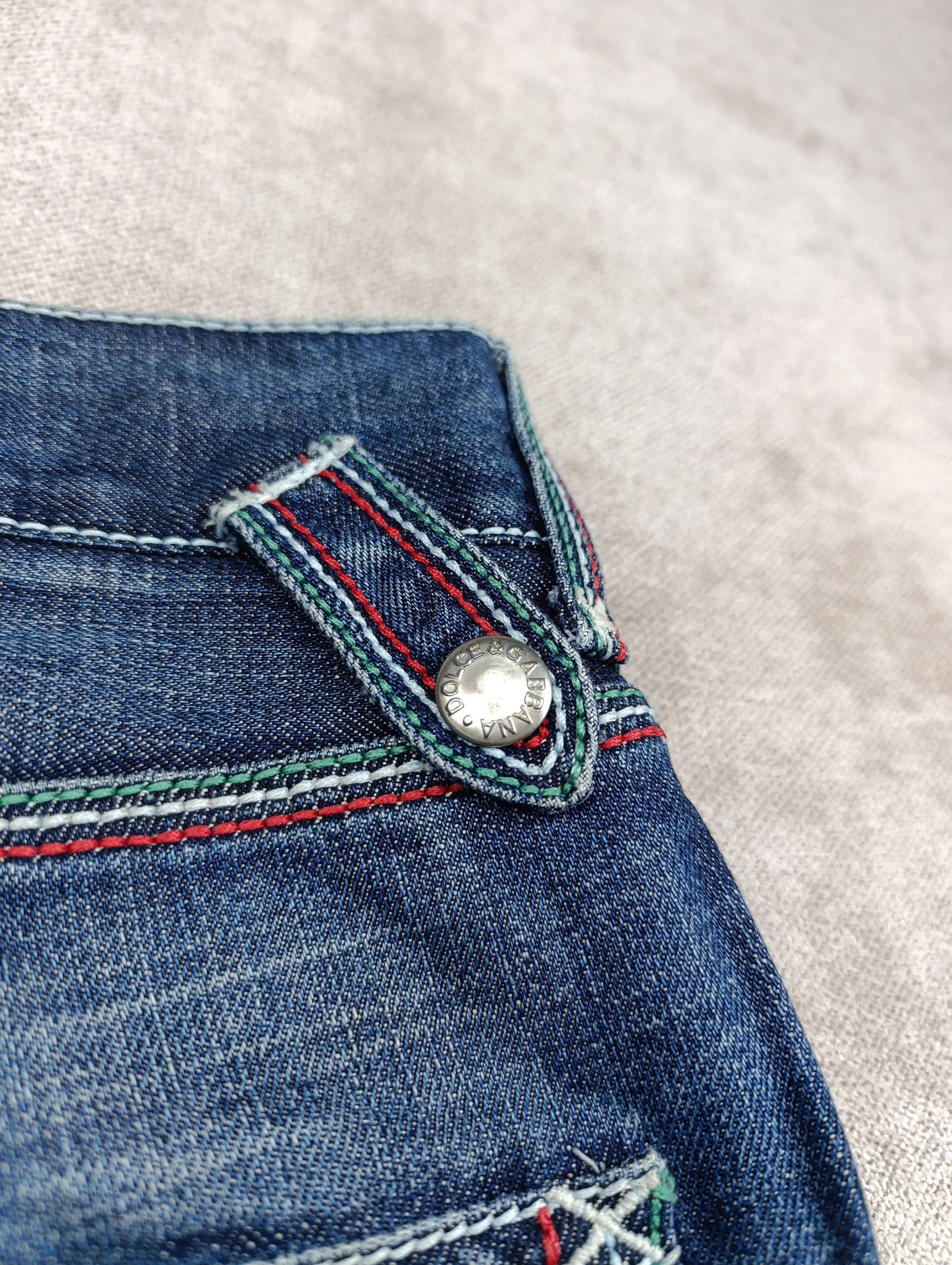 Dolce & Gabbana DOLCE GABBANA MENS DENIM SHORTS Size US 32 / EU 48 - 4 Thumbnail