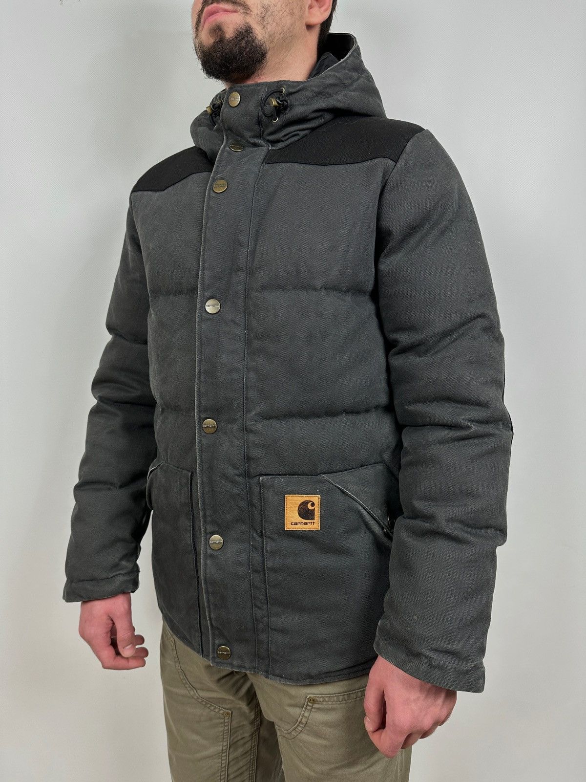 Carhartt Vintage Carhartt Douglas Workwear Winter Jacket Size US S / EU 44-46 / 1 - 1 Thumbnail