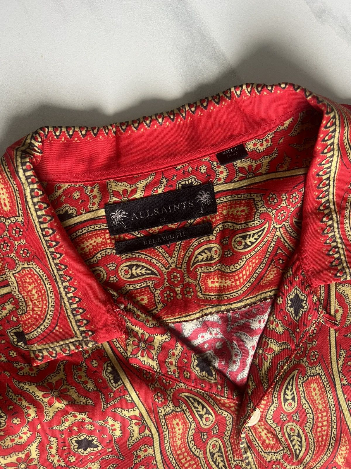 Allsaints AllSaints Cigar Shirt Size US XL / EU 56 / 4 - 2 Thumbnail